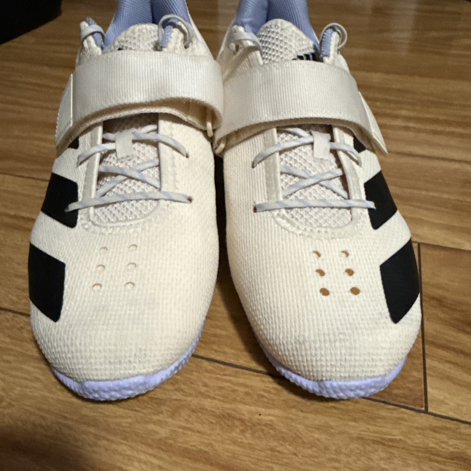 Adidas Adipower Weightlifting 2 Wonder White Violet Tone – Size US 11.5