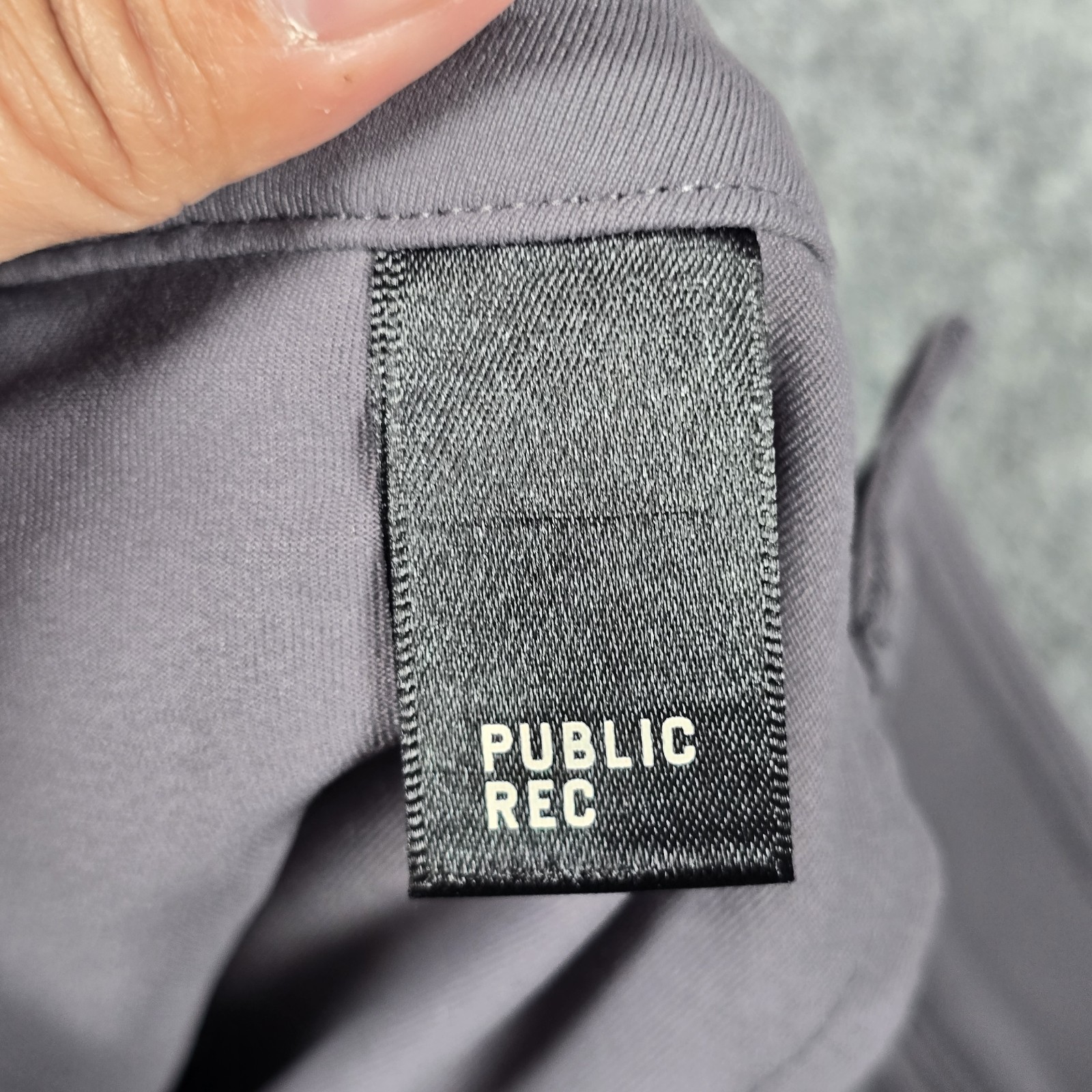 Public Rec Pants Mens 33×28.5 Gray Dealmaker Workday Five Pocket Chino Preppy