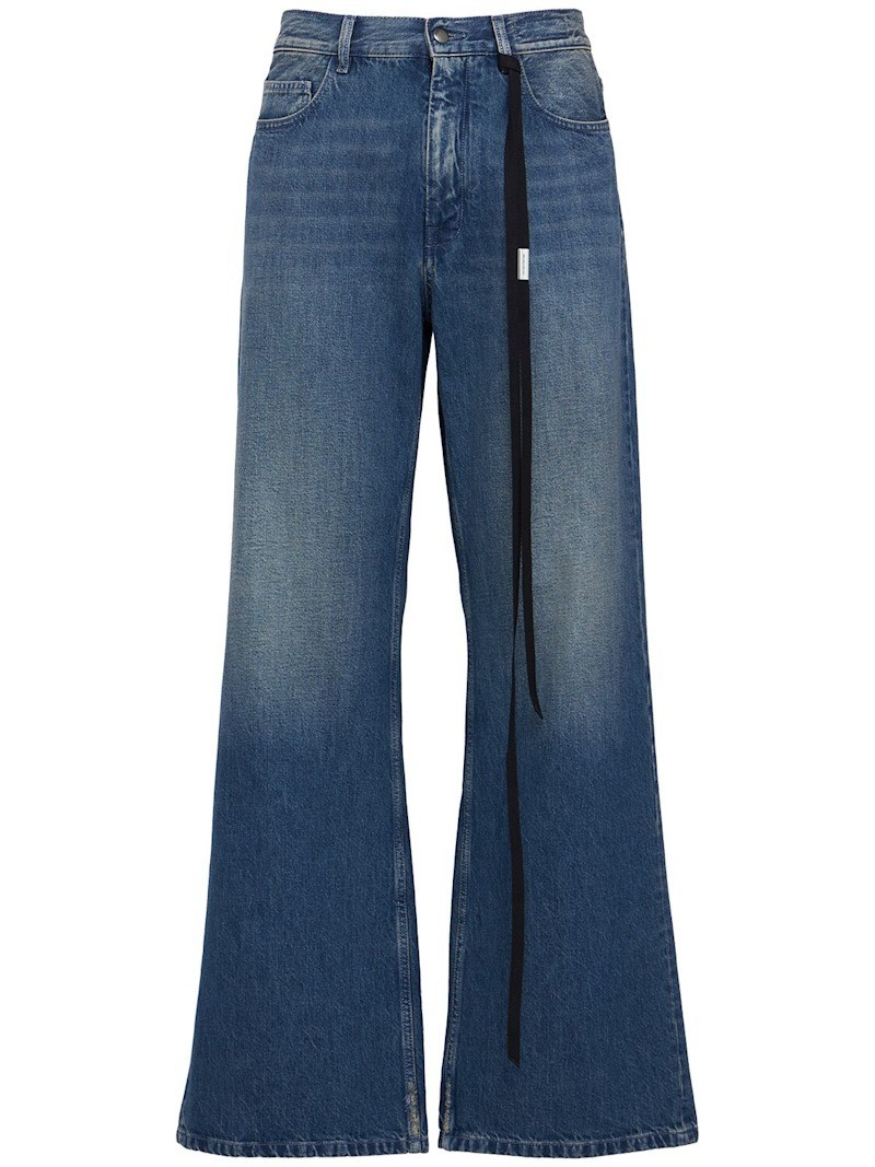 ANN DEMEULEMEESTER Modest 5 Pocket Relaxed Bootcut Jeans New & Authentic