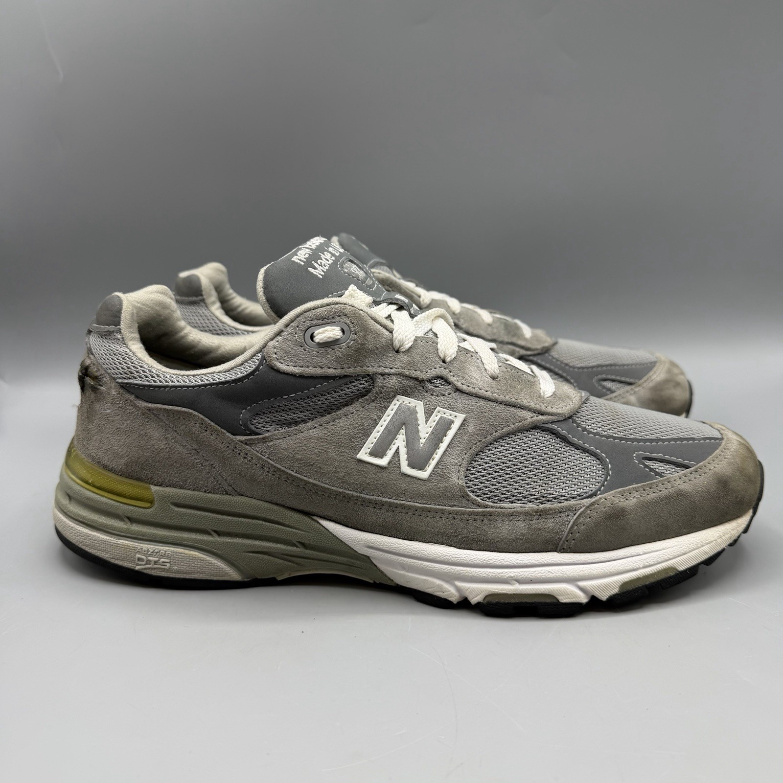 New Balance 993 Made in USA Gray Running Sneakers Men’s Size 11 MR993GL