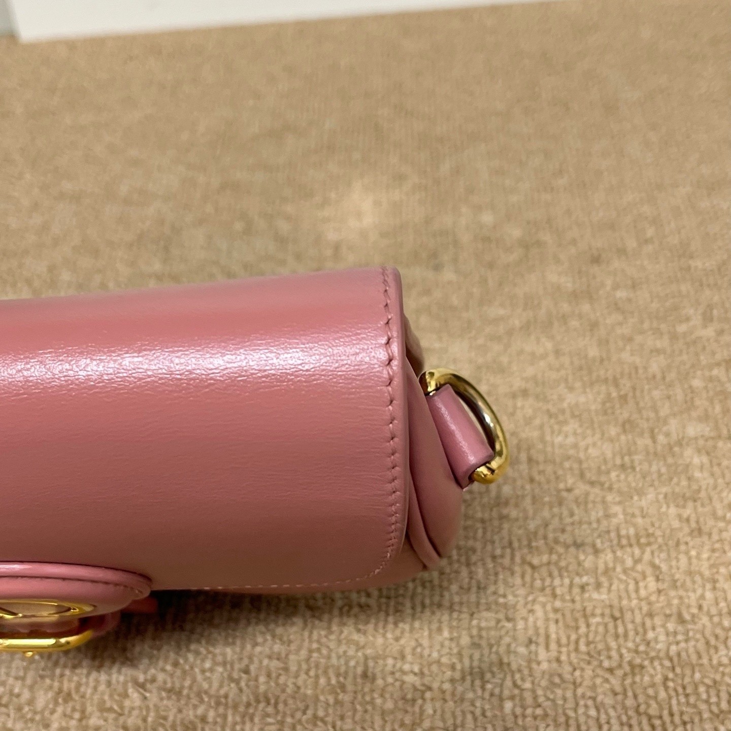 Dior Pre-Owned Authentic Saddle Bag Pink 17*13*4.5 Free Tracked Shipping