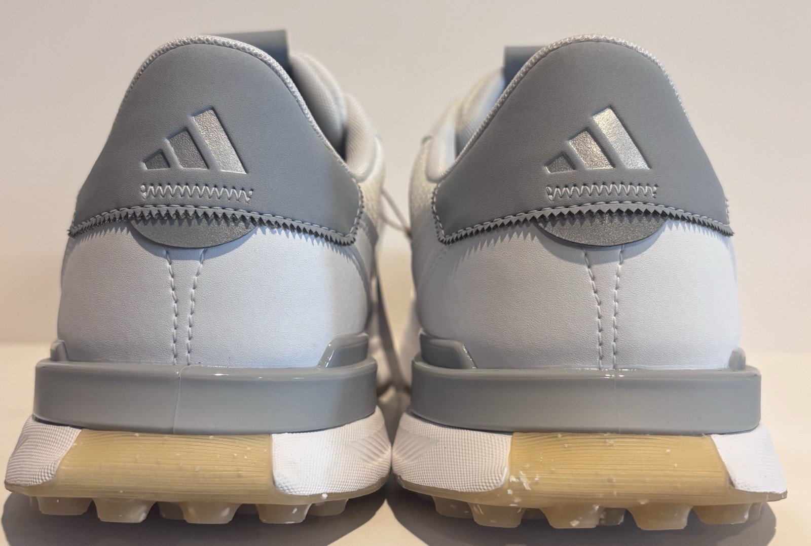 Adidas S2G 24 Spikeless Golf Shoes Cloud White Halo Silver Gum IH8520 Size 11