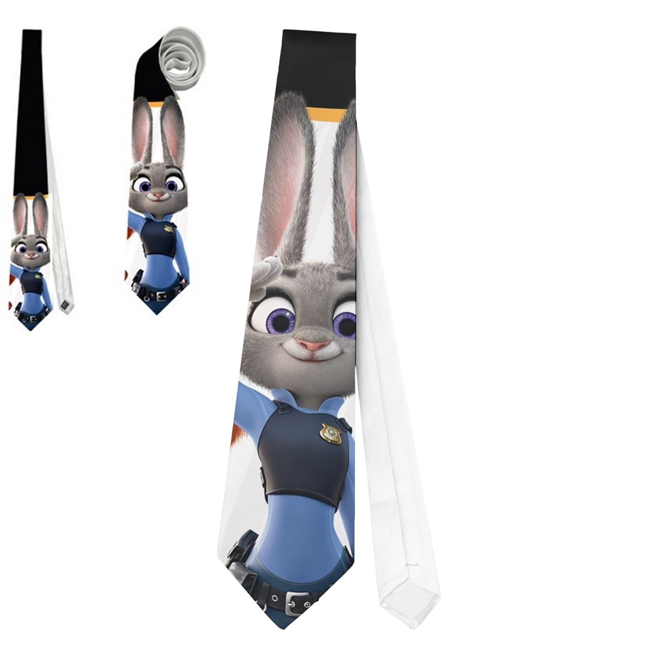 Zootopia Zoo Sloth Bunny Fox Rabbit cosplay necktie