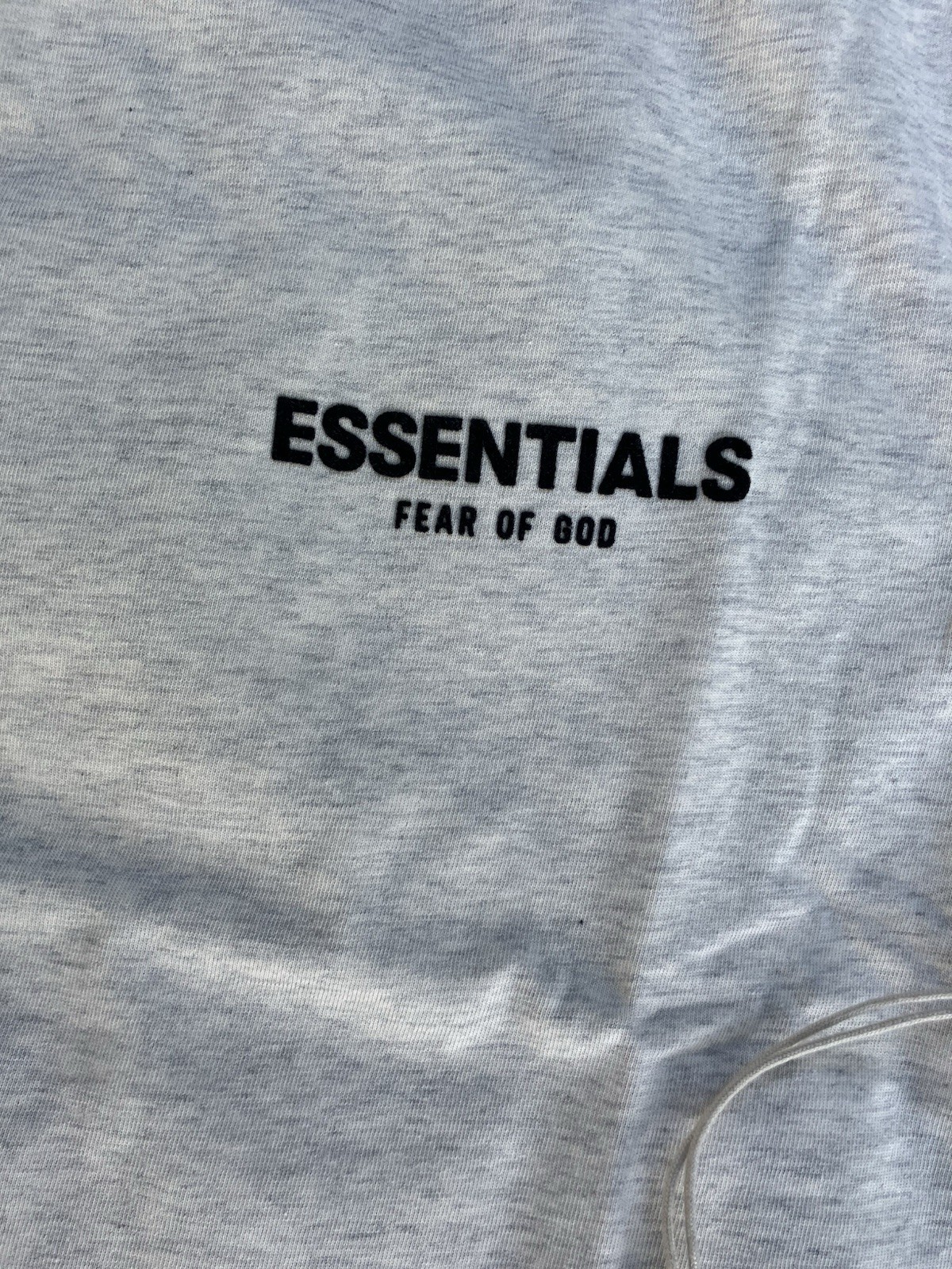 Fear Of God Essential Light Grey T-Shirt | SIZE S