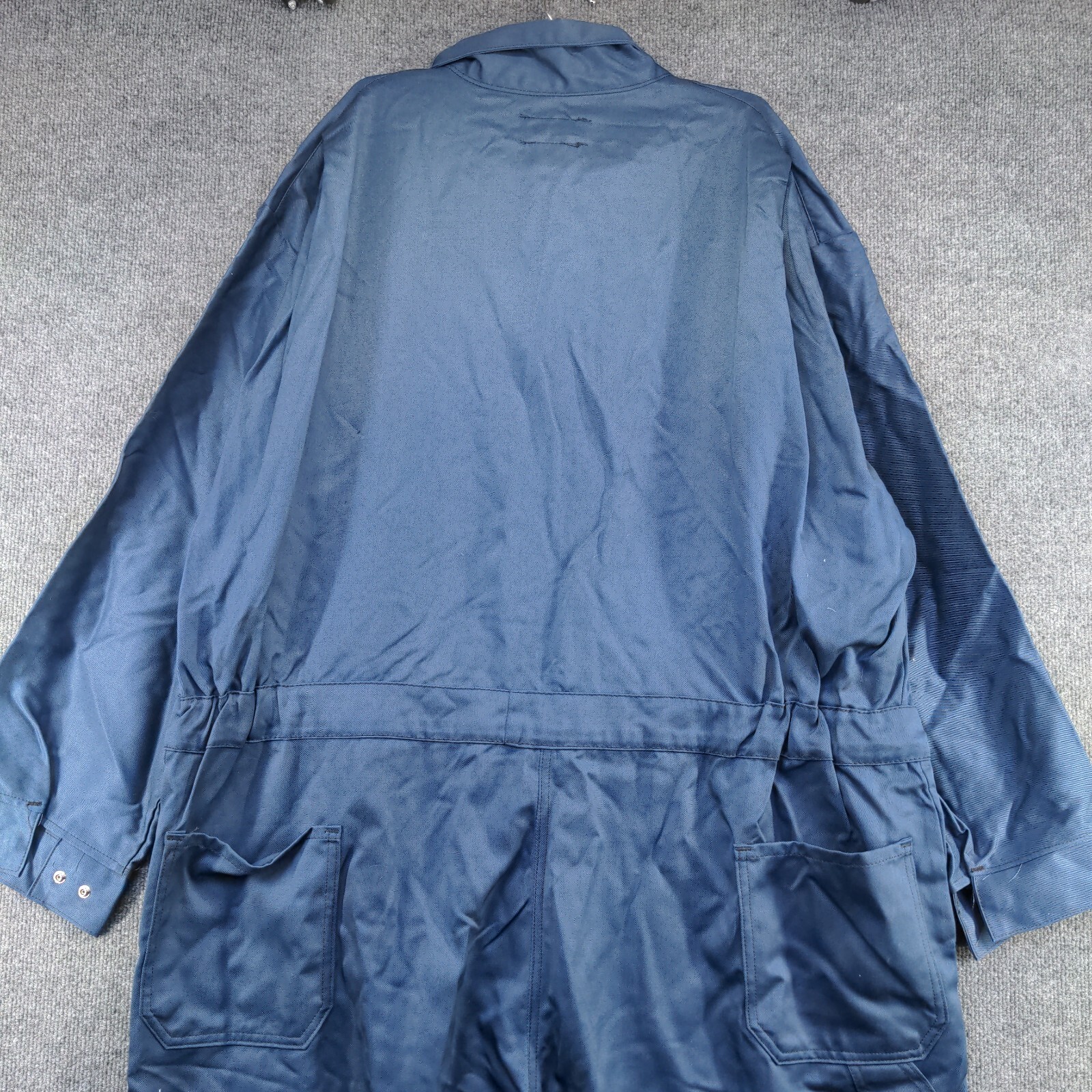 Steel Grip Inc. Men’s Coveralls Blue Size 58 Flame Resistant Alum Splash Resist