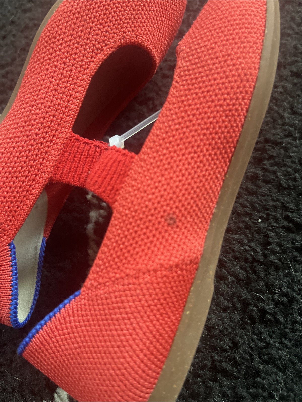 Rothy’s Authentic Toddler Maryjanes Red Gently Used Size 11