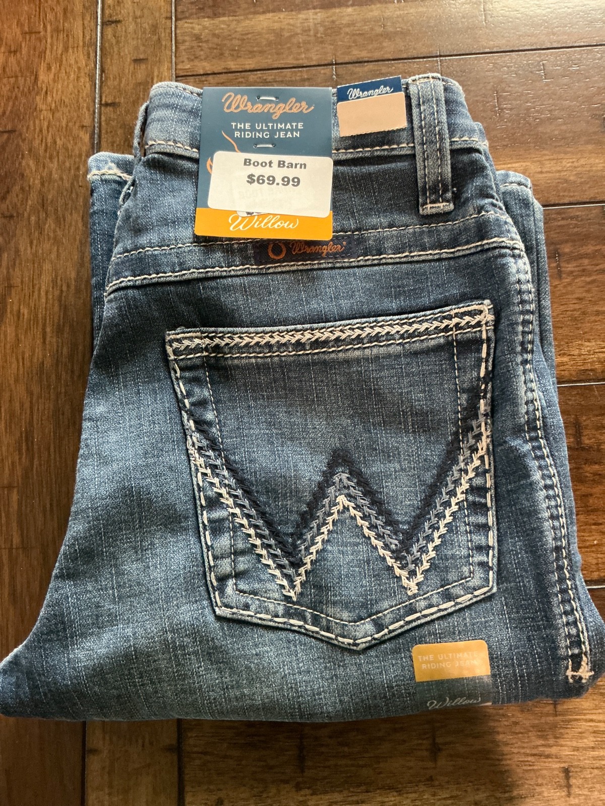 WRW60DS Wrangler Women’s Willow Ultimate Riding Jean – NEW 3 X 32