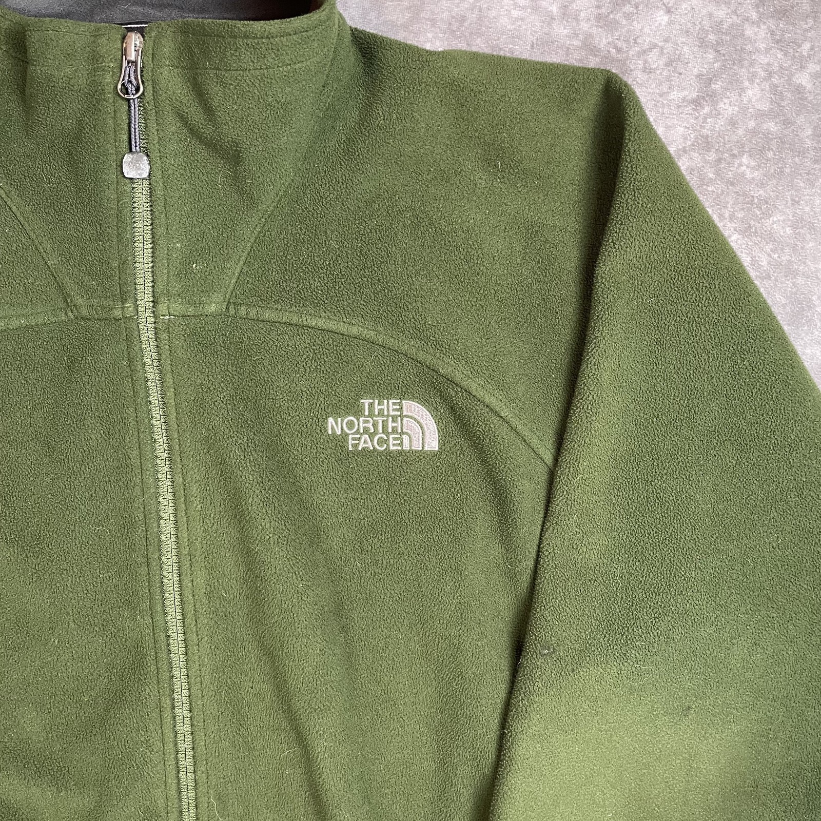 The North Face Jacket Mens Size L Green Apex Bionic Windwall Soft Shell Outdoor