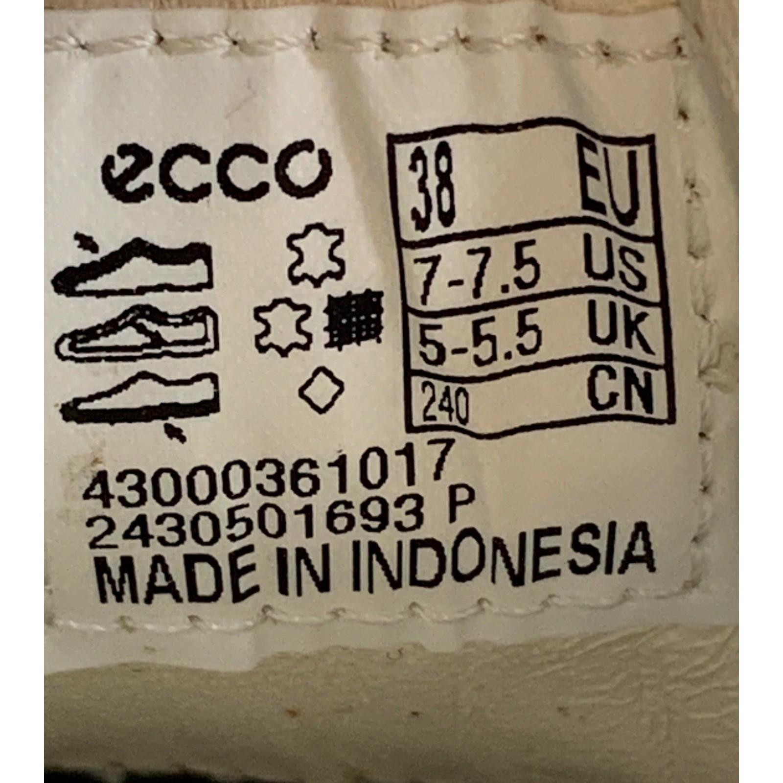 ECCO Soft 7 Women’s Sneakers Metallic Bronze Brown Leather 7 EW Comfort Shoes
