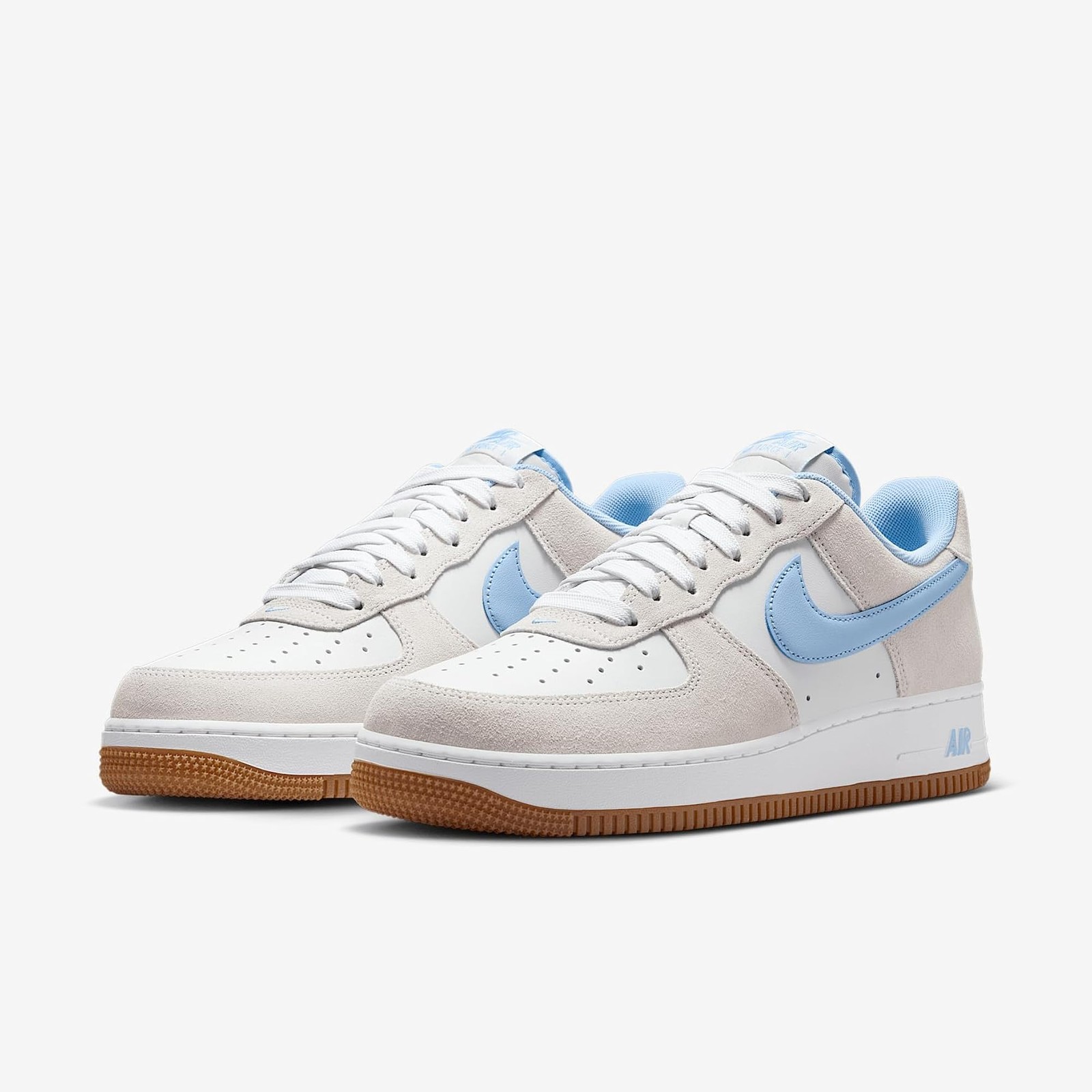 Nike Air Force 1 ’07 LV8 Men’s Shoes (IB6388-002, Photon Dust/White/Gum Medium B