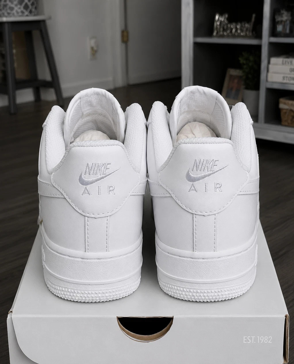 Men’s Air Force 1 “Triple White” Low Top Classic Sneakers US Size 7-13