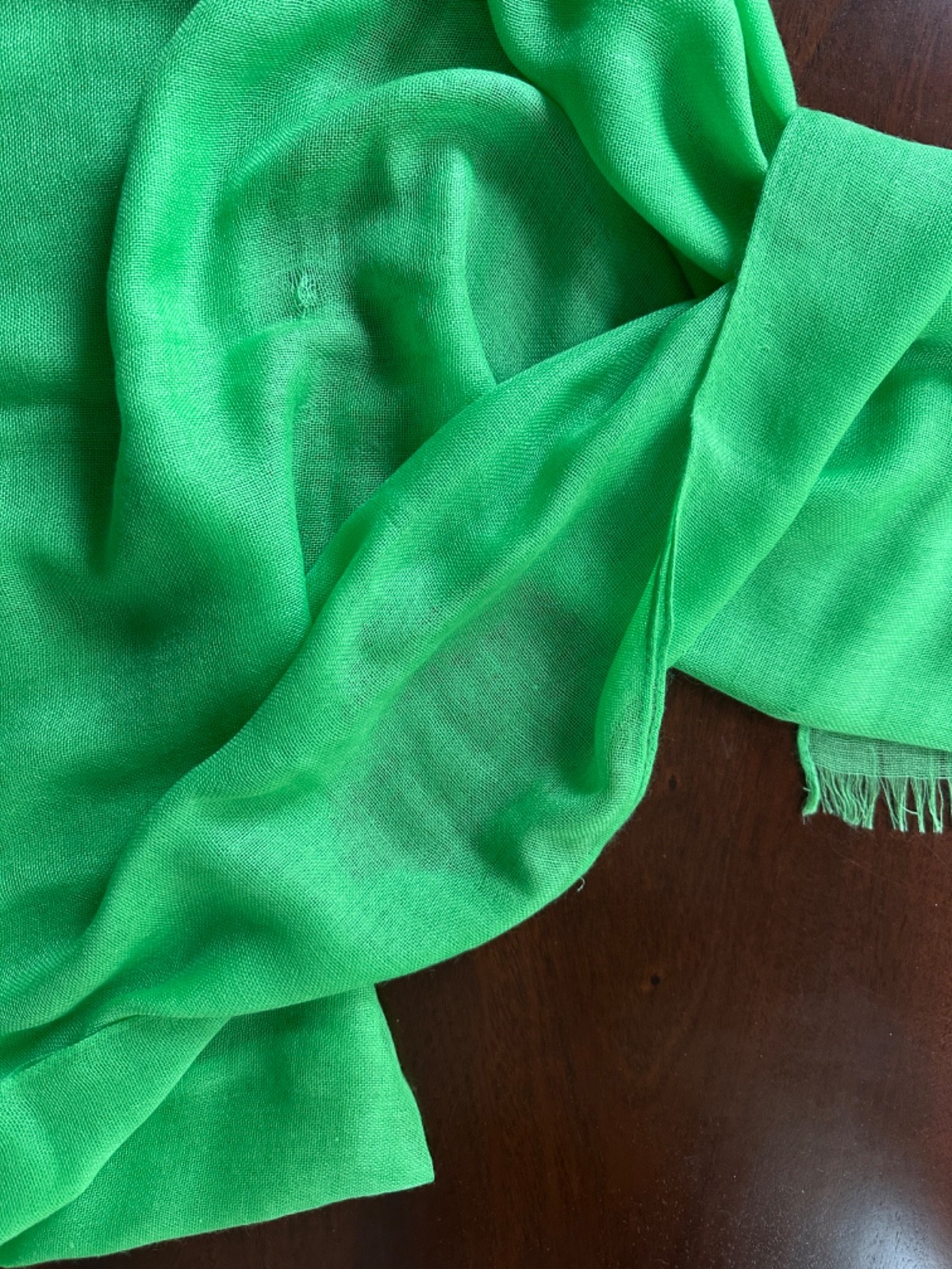 NEW ~ 2000 ~ Ralph Lauren Collection ~ Cashmere & Silk Scarf Shawl 78″ x 27.5″