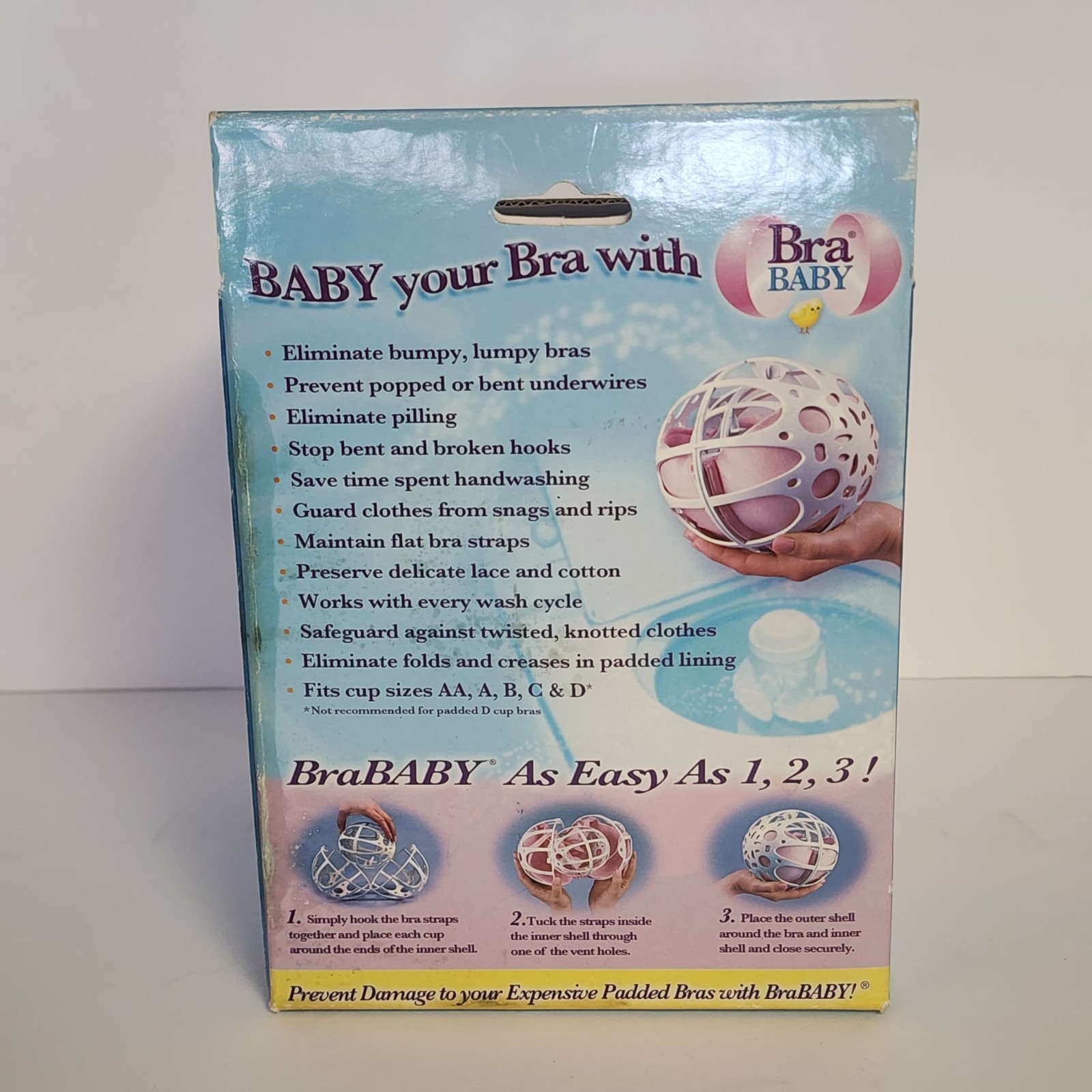 “As Seen On TV”BRA BABY●Extend The Life Of Your Expensive Bra’s●Washer&Dryer Use