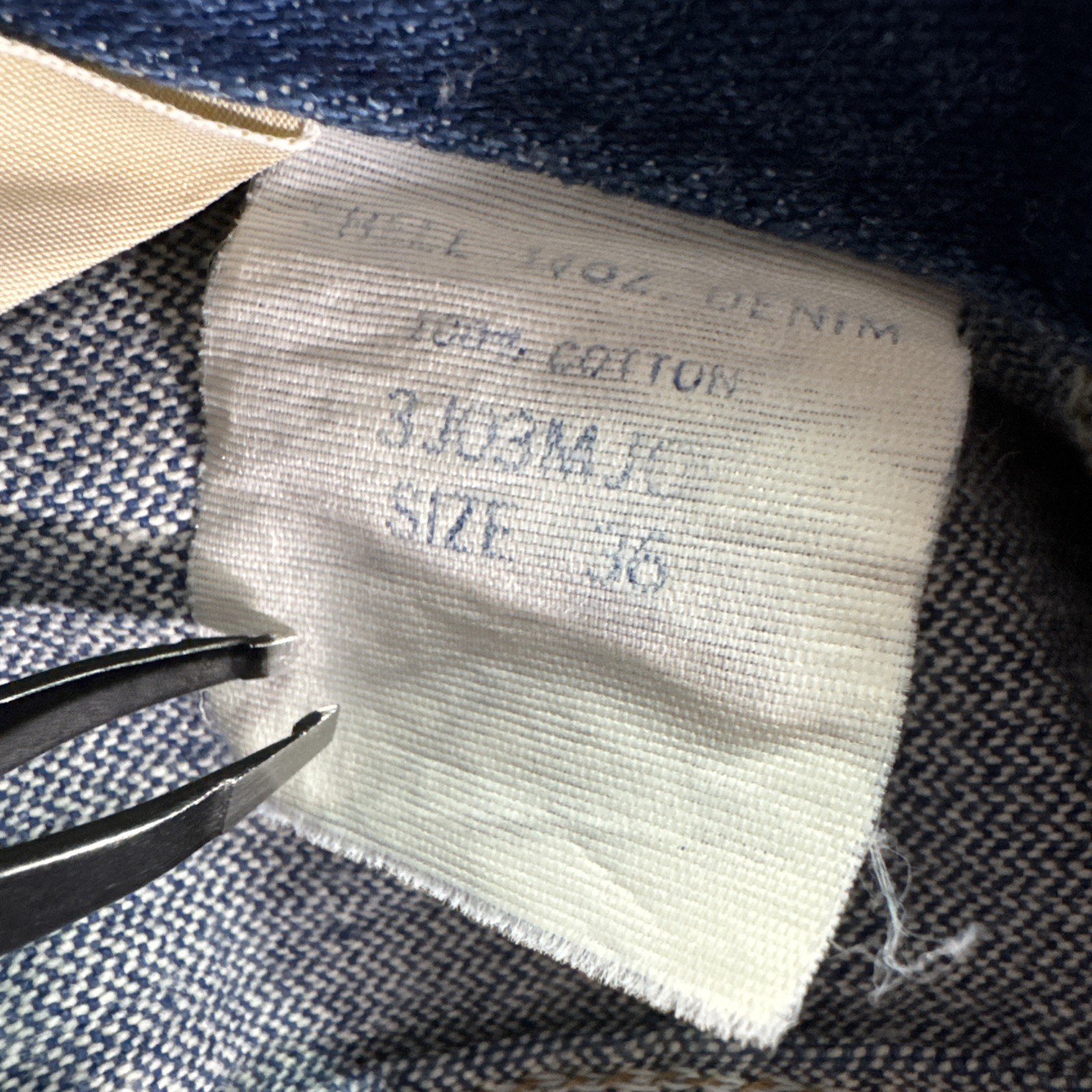 Vintage 70s Maverick Blue Bell Denim Jean Trucker Jacket Size 36 Workwear USA