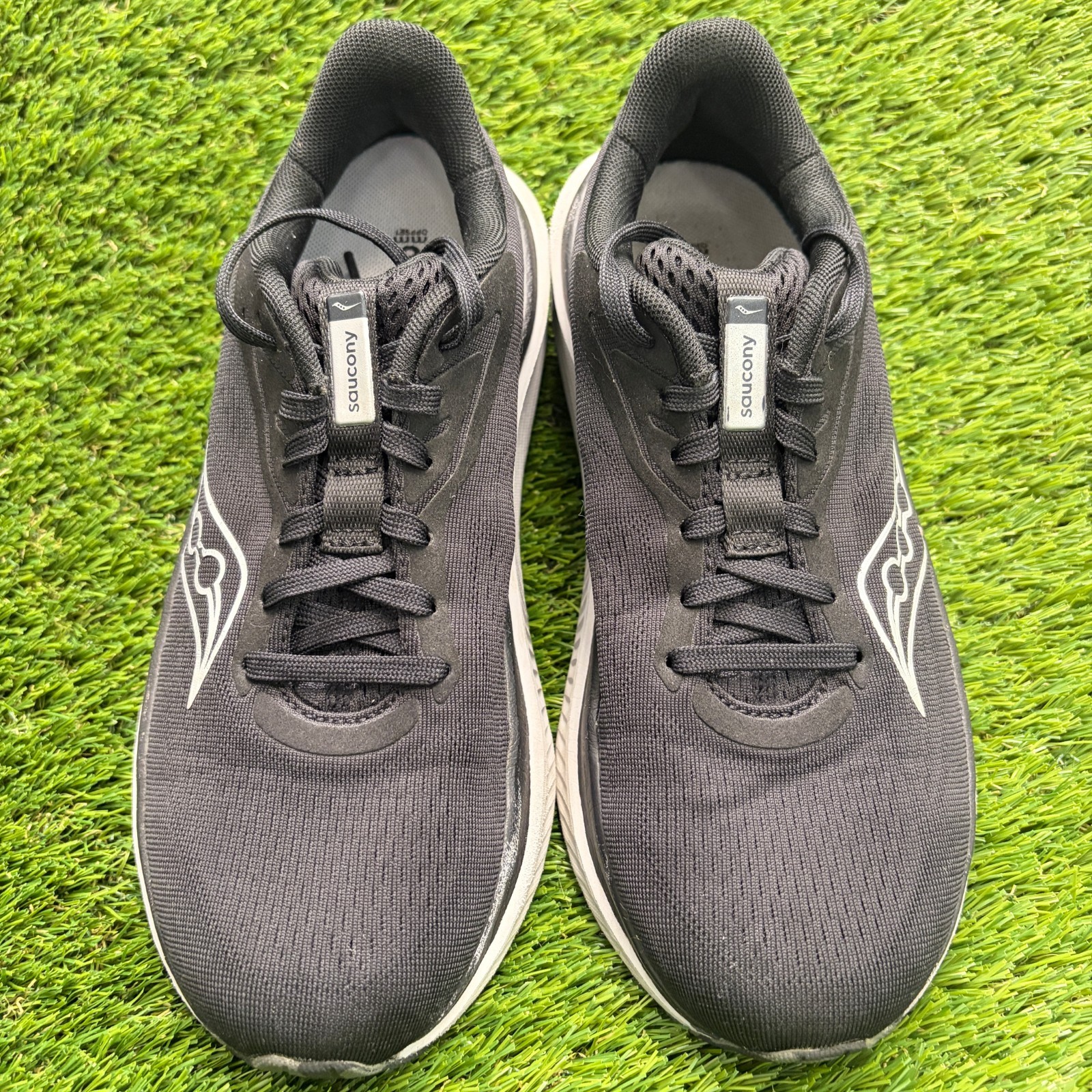 Saucony Echelon 10 Womens Size 7.5 Black White Athletic Running Shoes Sneakers