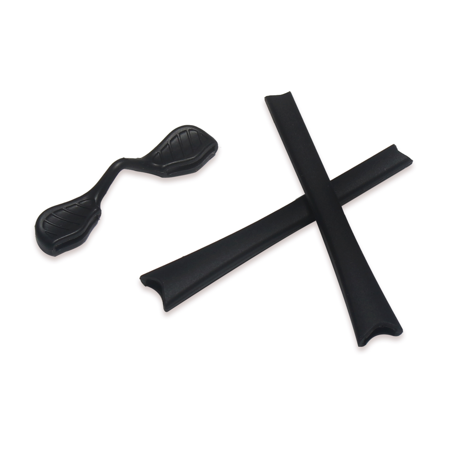 KEYTO Rubber Kit Replacement Earsocks&Nosepad for-Oakley Radar Path Black