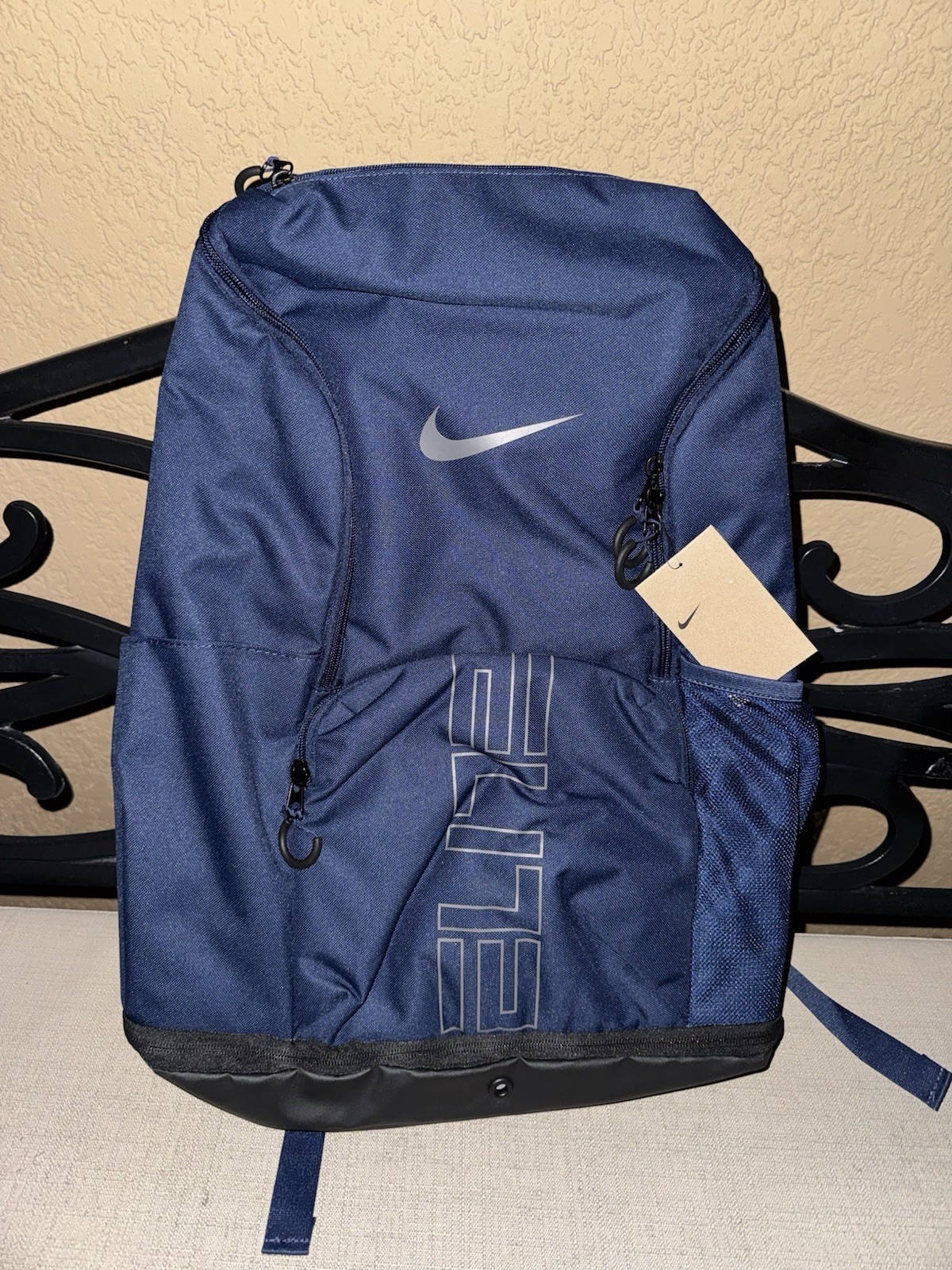Nike Air Varsity Elite Hoops Backpack Navy Black NWT (32L) HM9965-410 Brand New