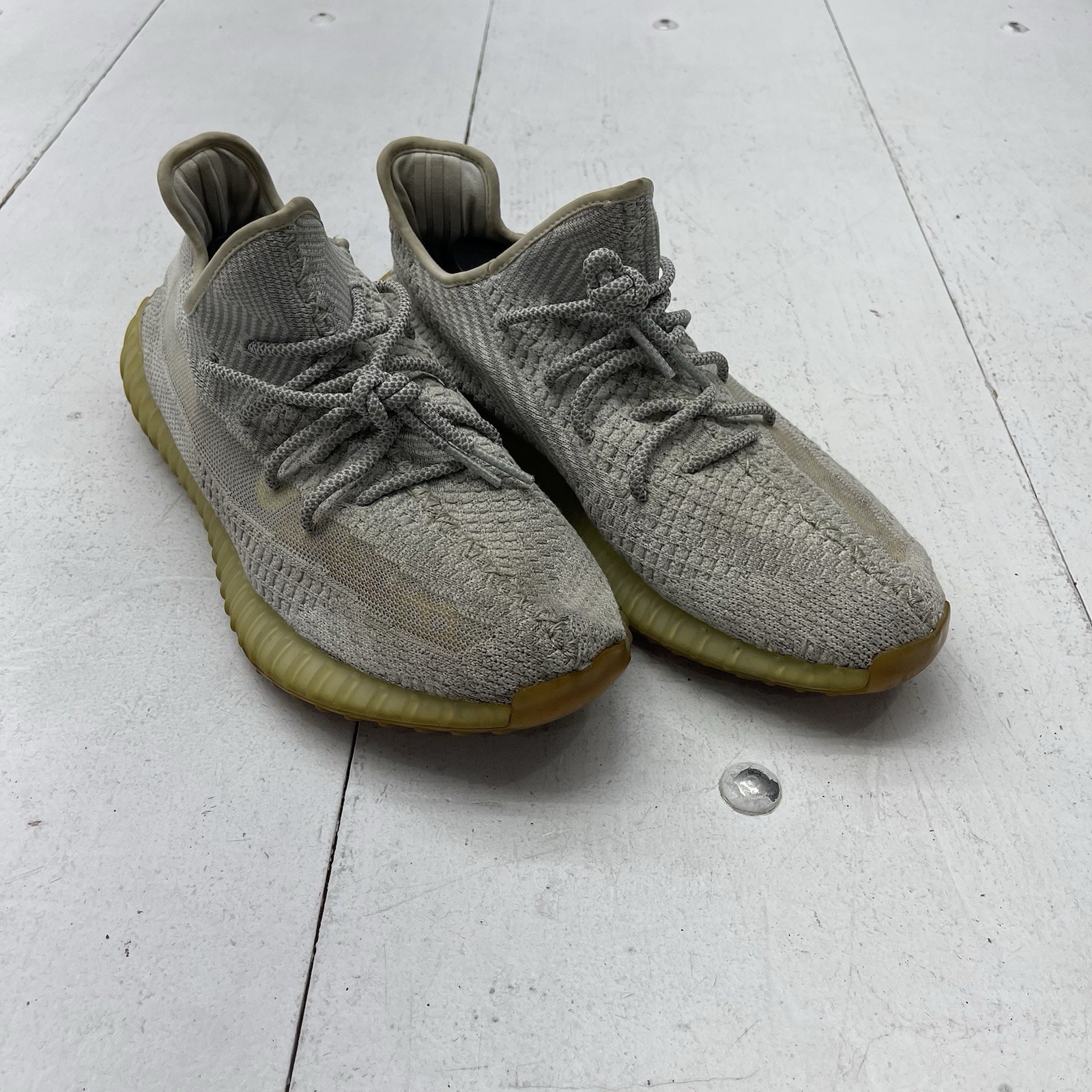 Adidas Grey Yeezy Boost 350 V2 prime Knit “Yeshaya Reflective” Mens Size 12