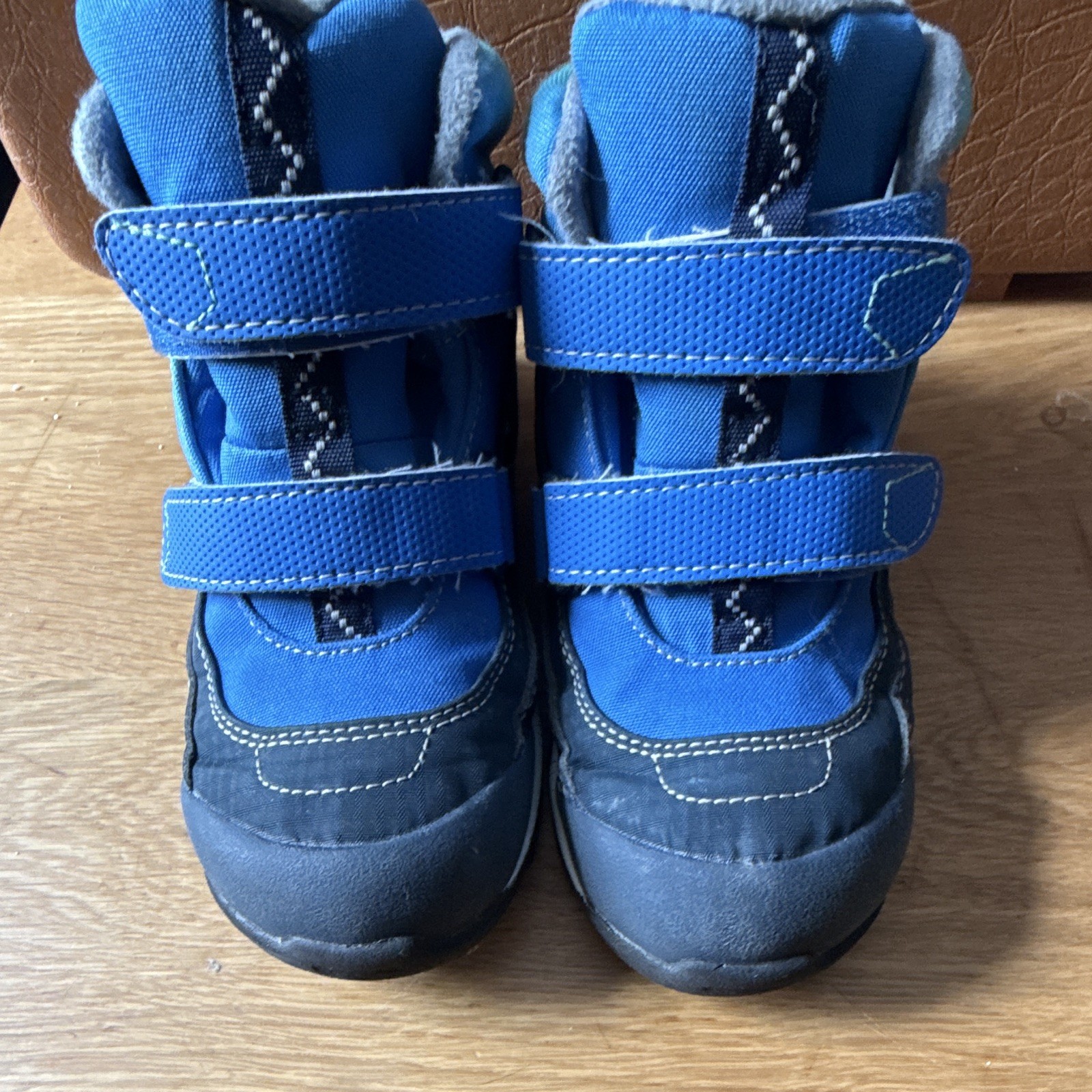Hatley Winter Wonderland Unisex Kids Blue Winter Boots Hook & Loop 3M 13