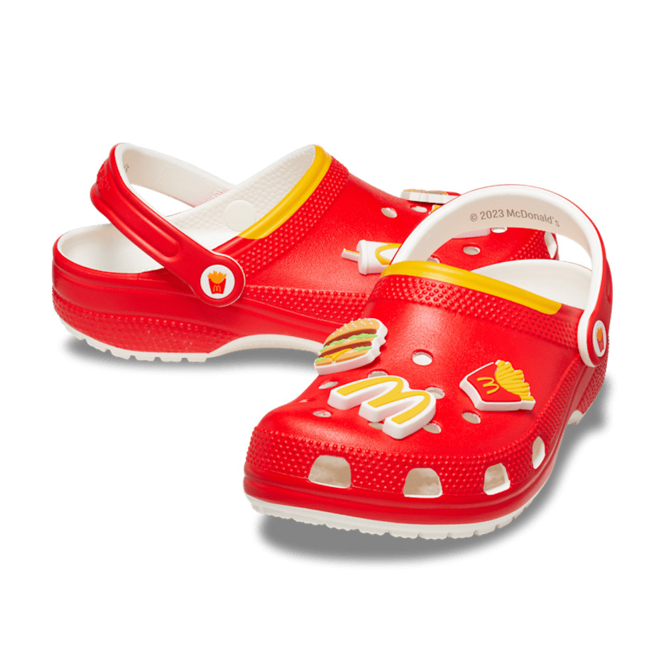 NEW CROCS MCDONALD’S X CROCS CLASSIC CLOG 209858-90H MULTI UNISEX