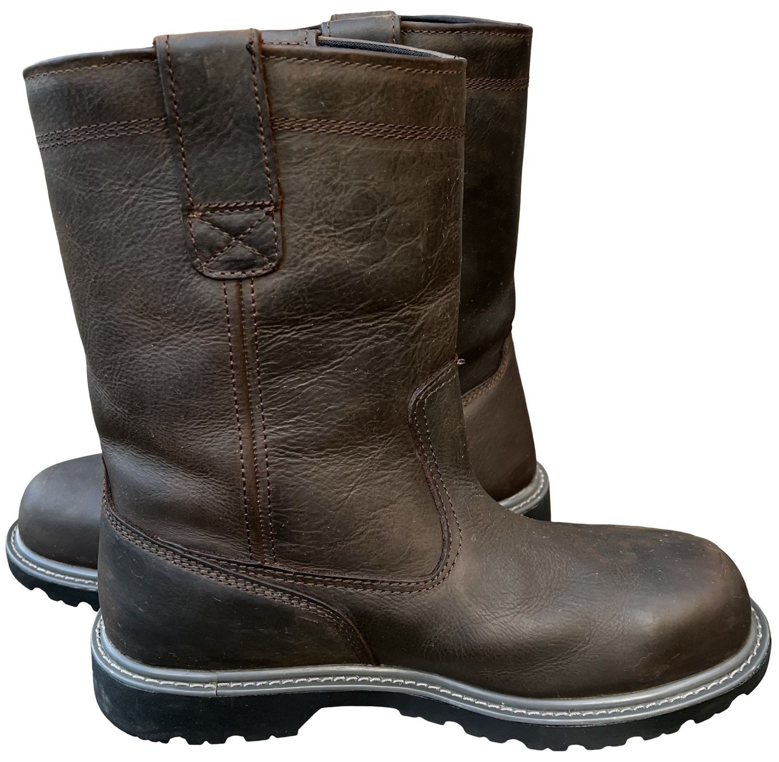 Wolverine Men’s Floorhand Waterproof Wellington Work Boots Steel Toe Size 12 EW