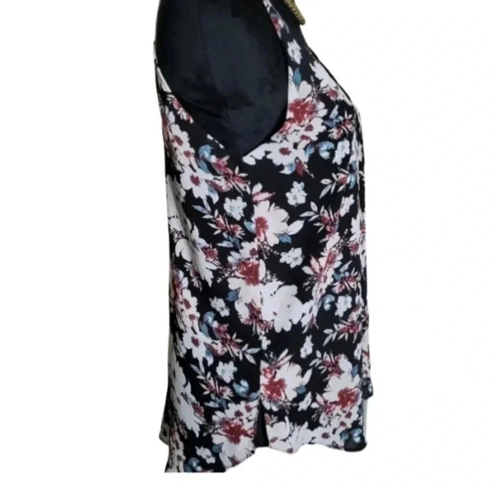 Kismet Floral Spaghetti Strap Tank Size S