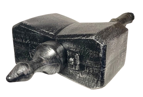23″ MEDIEVAL WAR HEAD HAMMER Jumbo Thor Costume Weapon Prop Viking Battle Mallet
