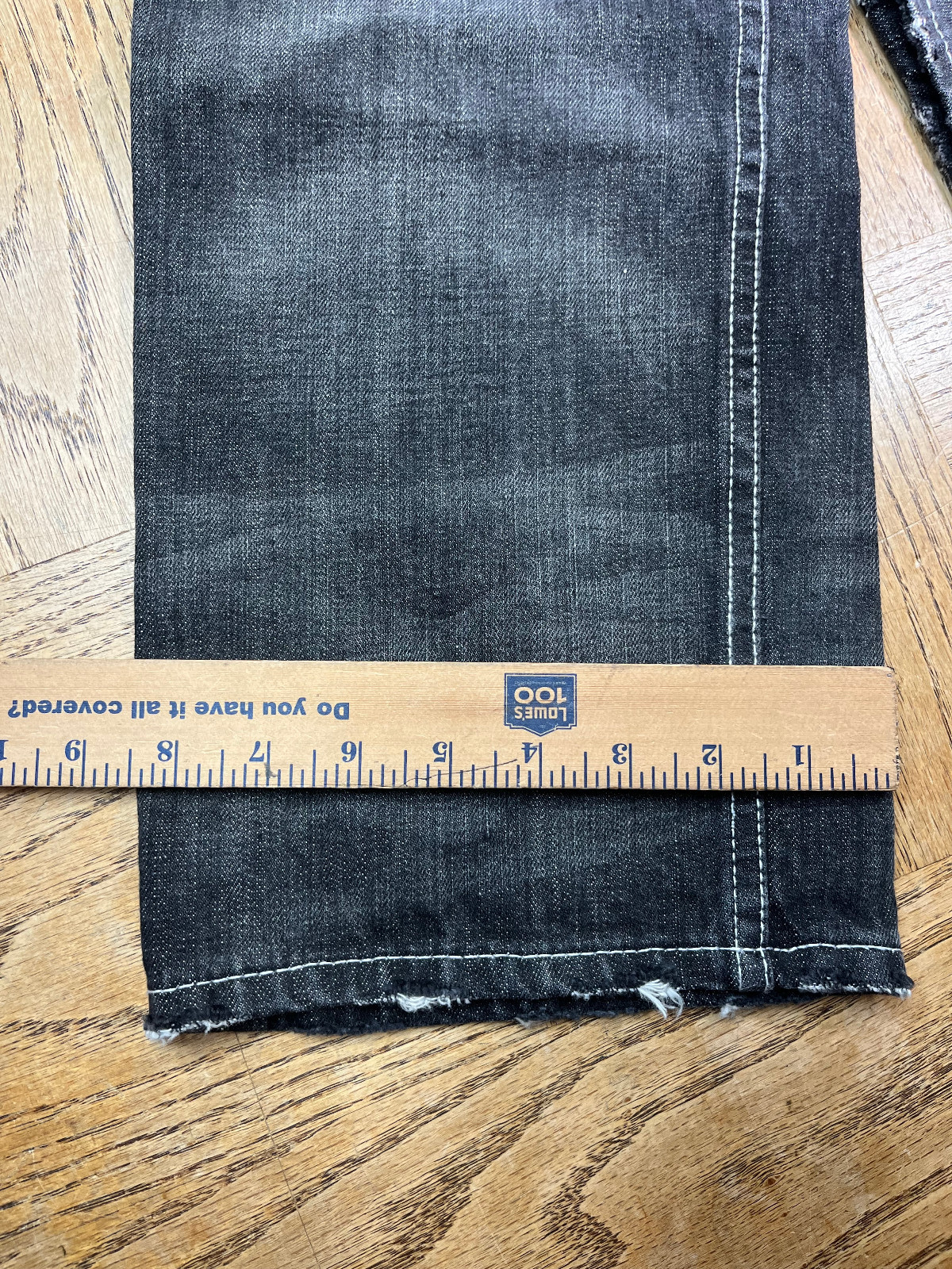 Sexy Diamond Selvedge Denim Vintage 30 x 32 Japanese Street Wear Patches