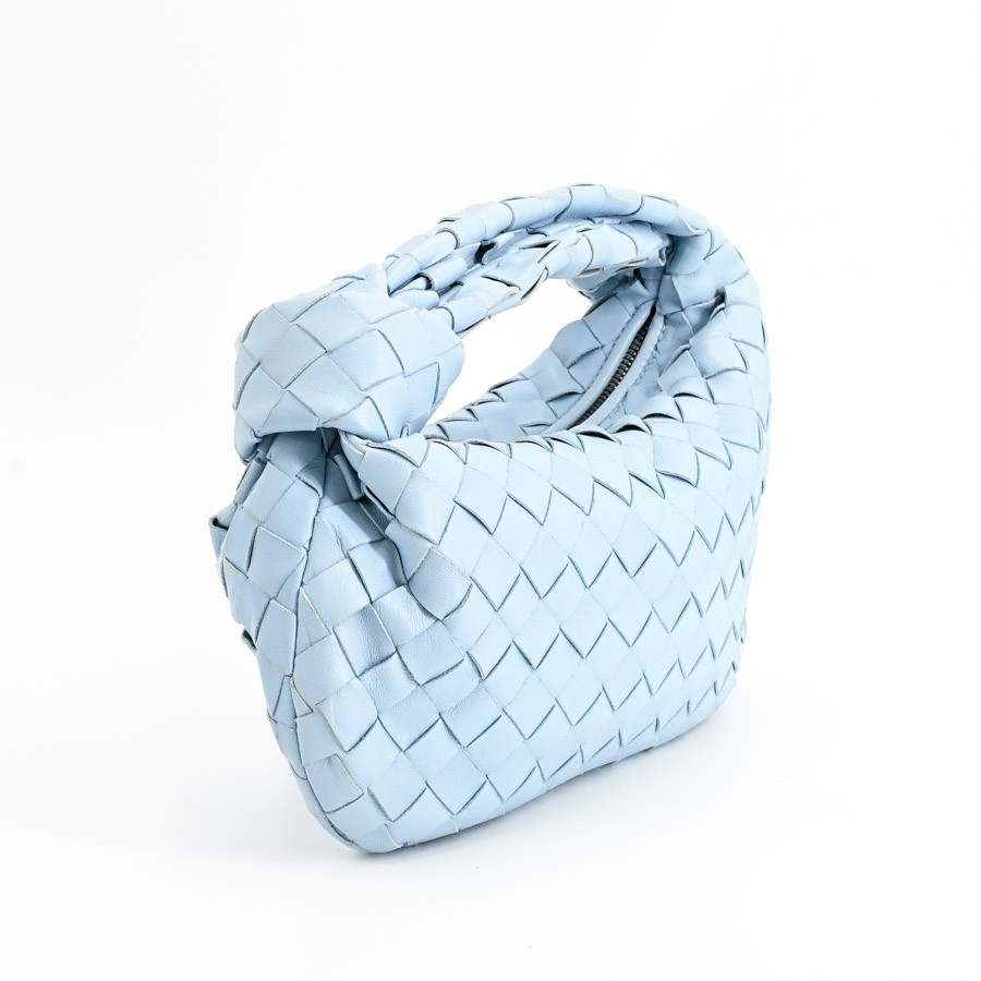 BOTTEGA VENETA Mini Jody 651876 HANDBAG / Light blue Women