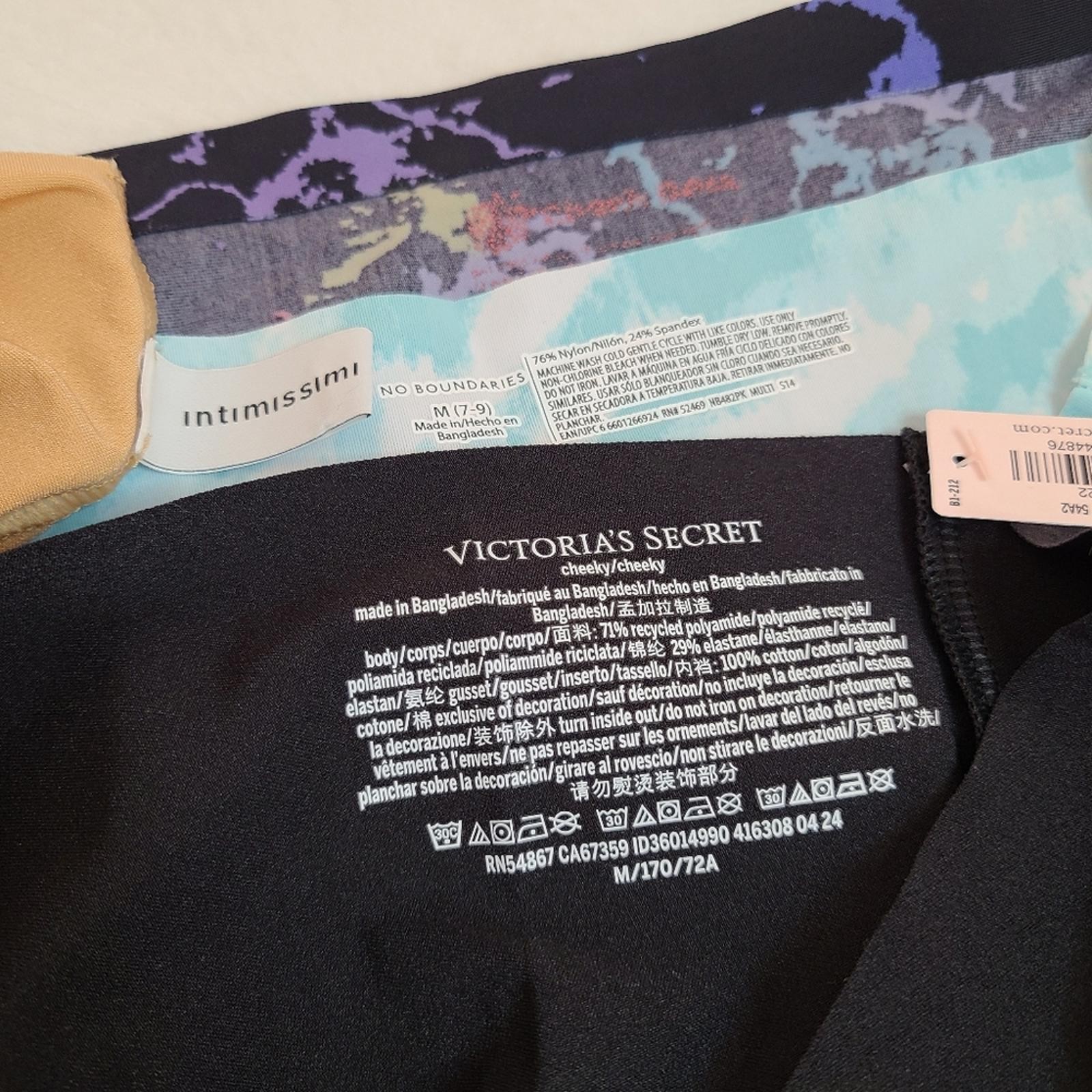 4 Pairs Seamless No-show Nylon Hipster Panties – Assorted Brands