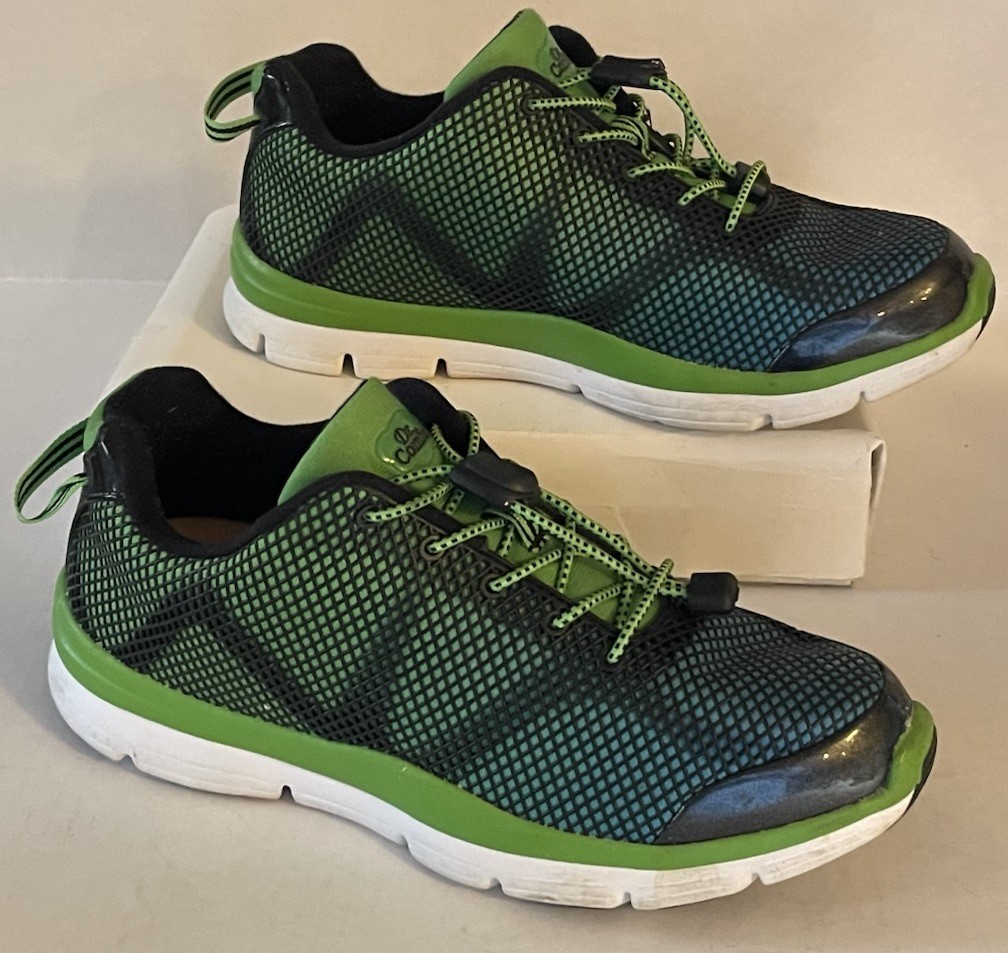 Dr. Comfort Katy Therapeutic Women’s 7.5 Athletic Sneakers Green/navy 37725 Walk