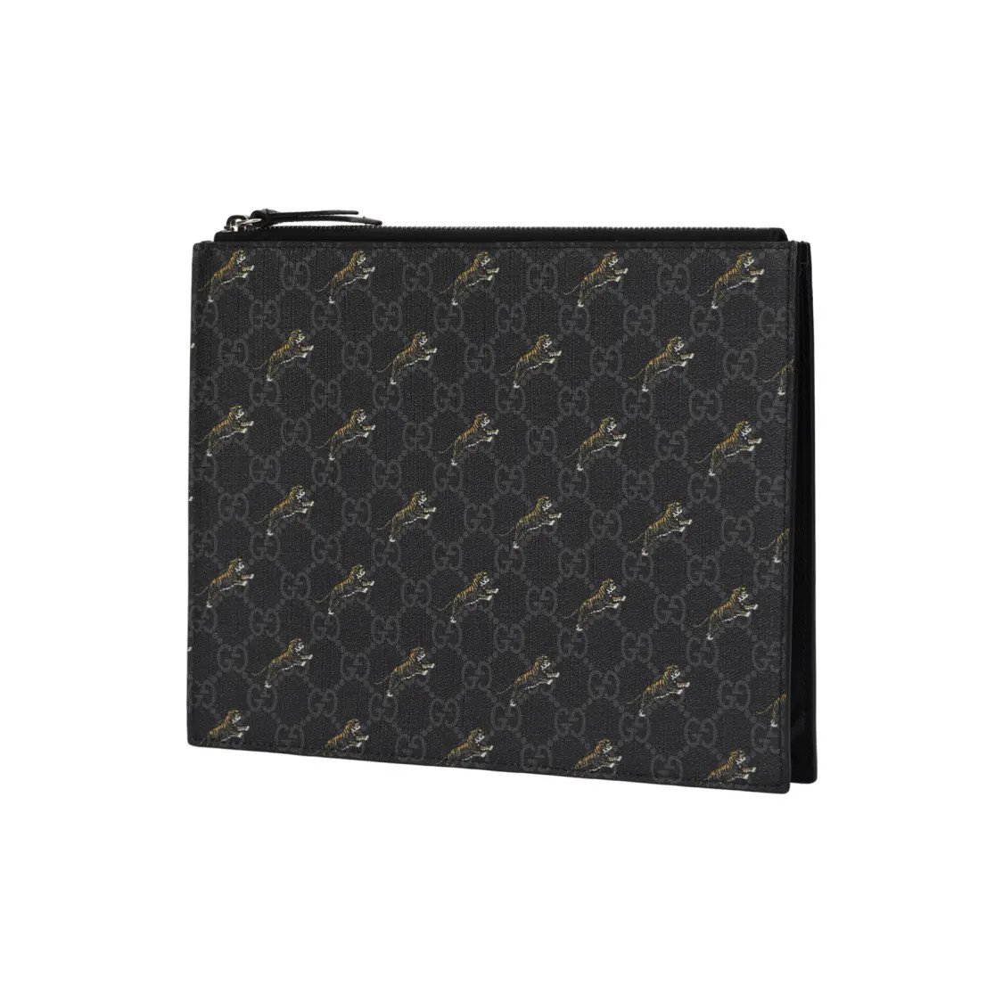 GUCCI Tiger Printed Vintage Logo Supreme Handbag Men’s 11×1.3×8.6 in