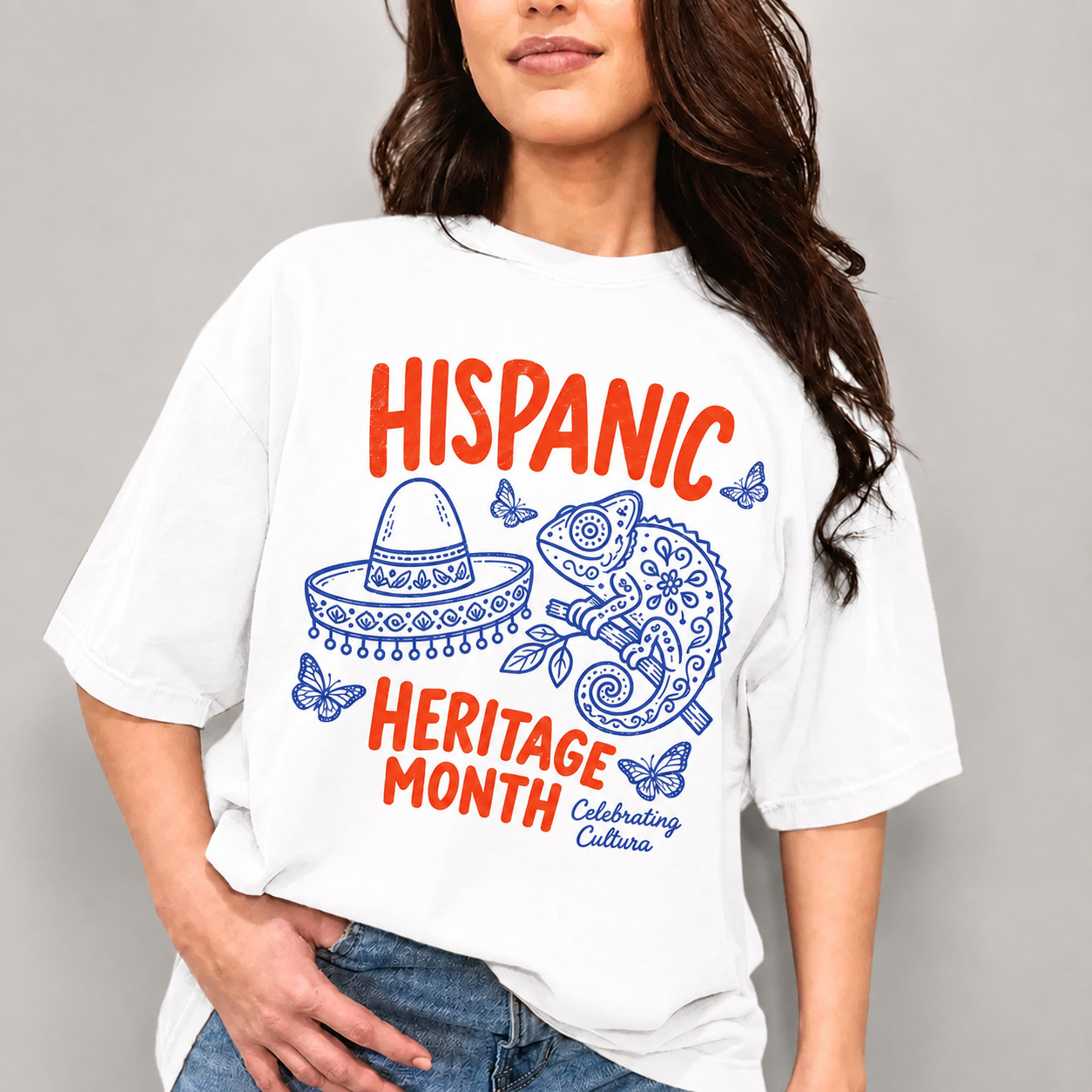 Hispanic Heritage Month Celebrating Culture Spanish Teacher Gift T-Shirt