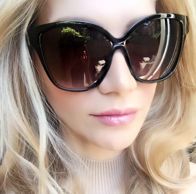 Oversized Cat Eye “VITA” Paradis Large Big Kat WaYfe Square Women Sunglasses XL