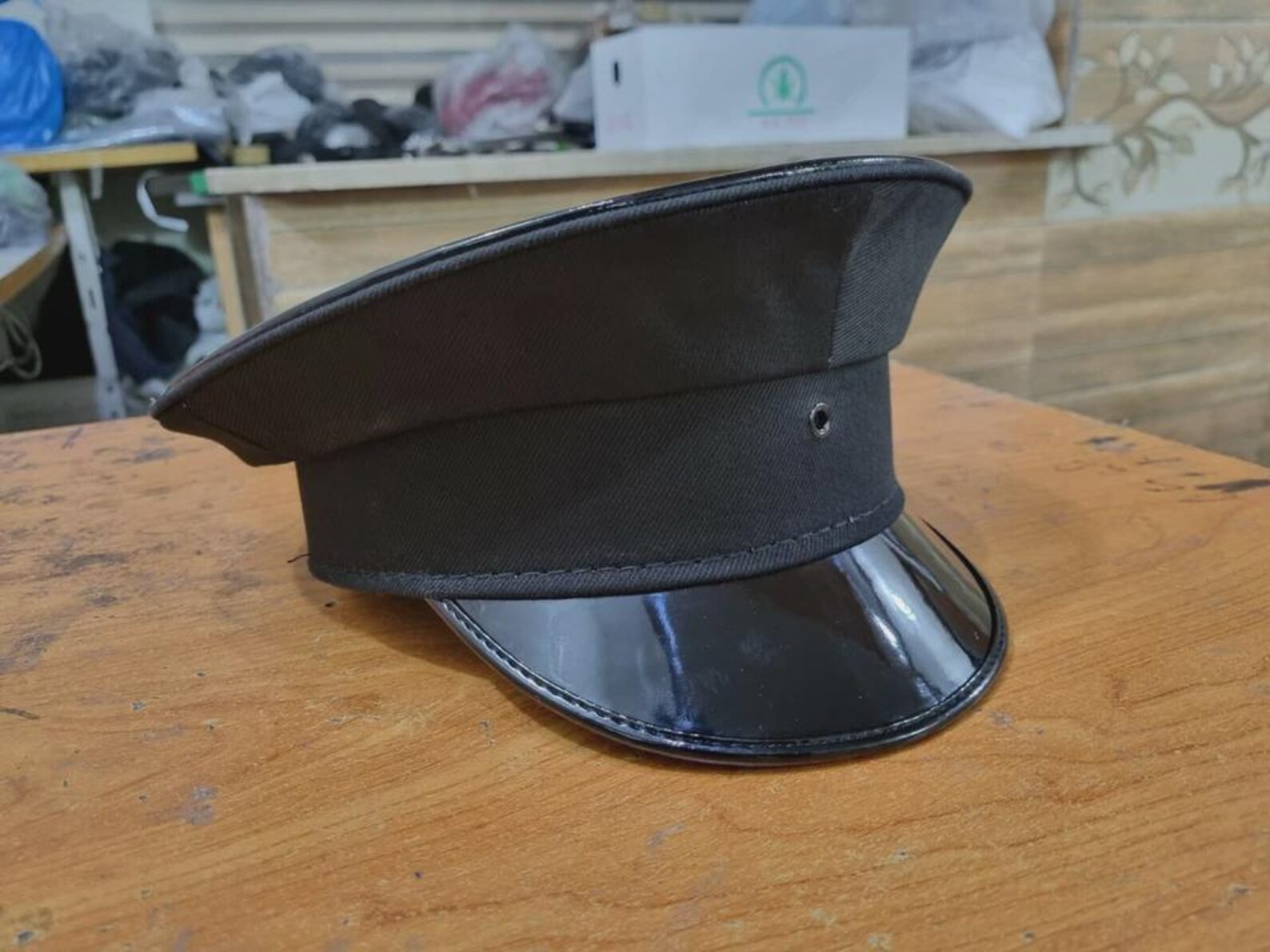 Vintage Conductor Style Hat Retro Costume Cap Classic Peaked Visor Hat Unisex