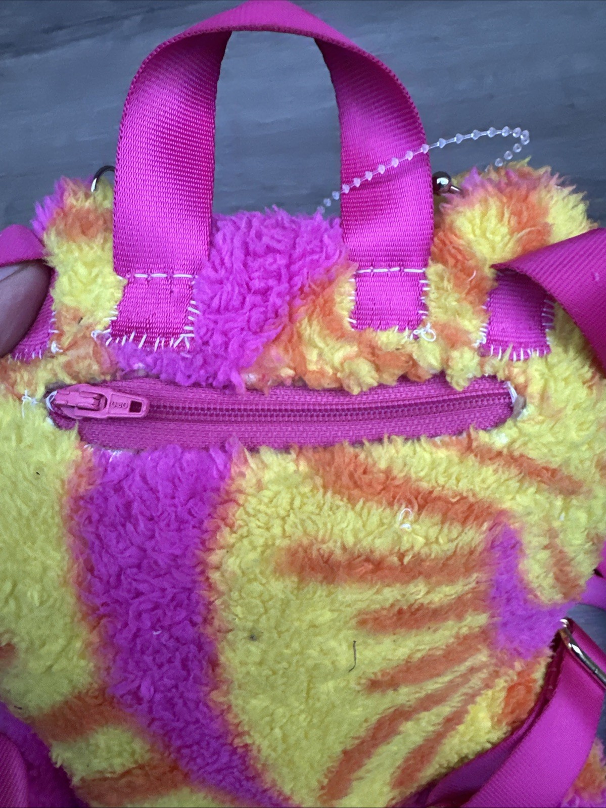 Mini Fuggler Backpack Homemade Adjustable Straps Piercings – Please Read