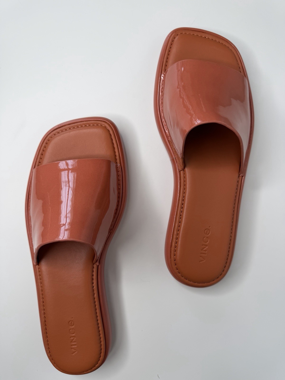 Vince Evie Coral Blossom Slides
