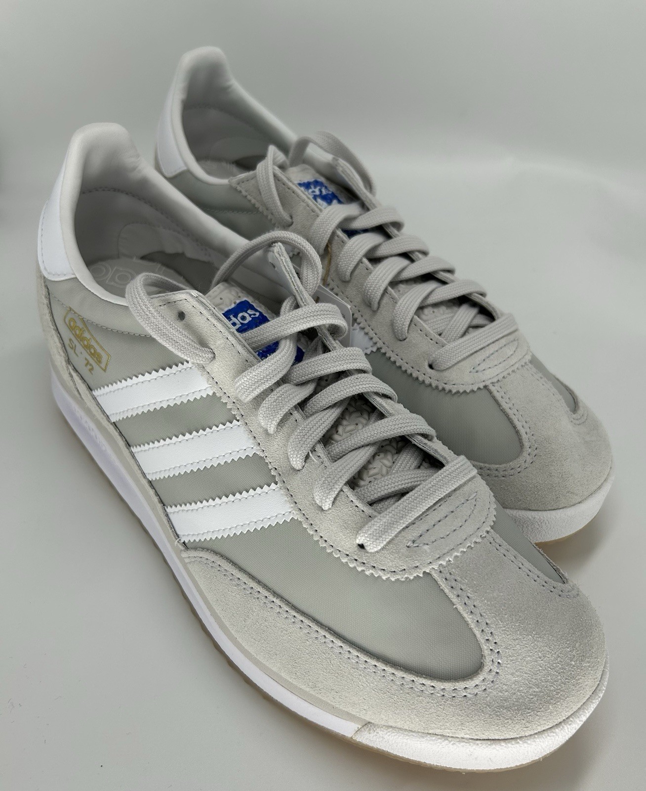 New Adidas Original SL72 RS Size 10 Us Men’s Sneakers Gray/white Style JI1281