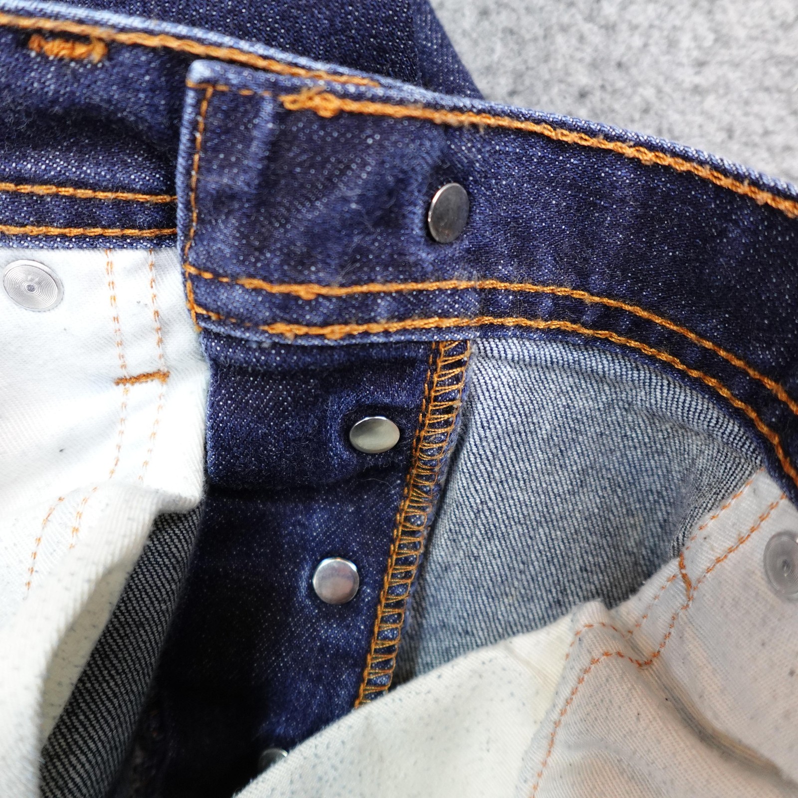 Naked & Famous Jeans Mens 36×32 Blue Weird Guy Selvedge Stretch Denim Pants