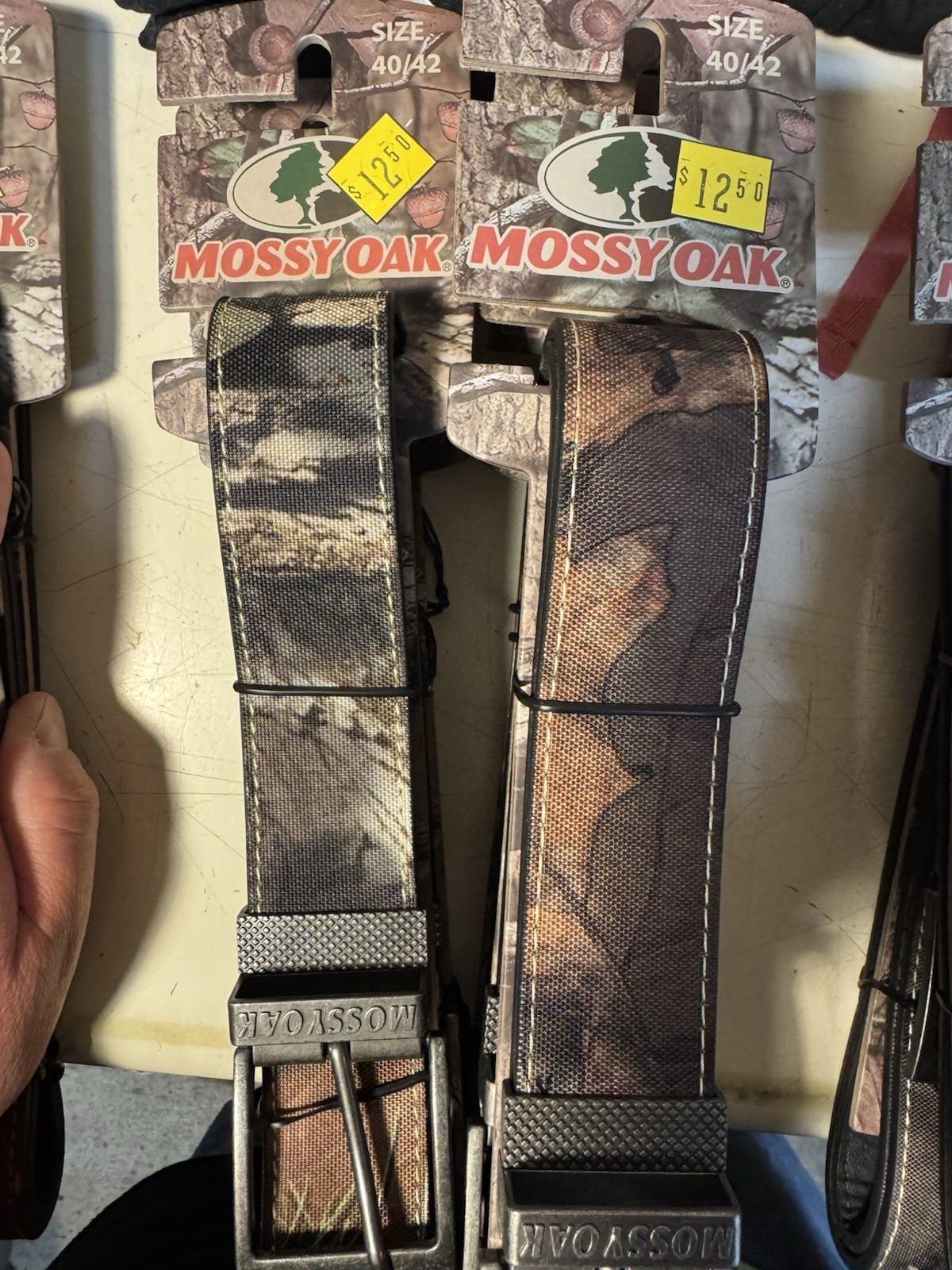 40/42 Mossy Oak Men’s Pants Belt NWT Camo Pattern