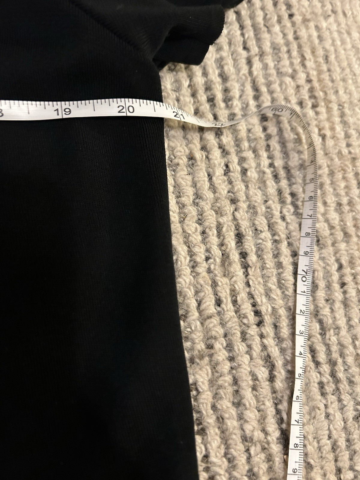 Ming Wang Black Knit Sheath Dress Large Shortsleeve Minimalist Career