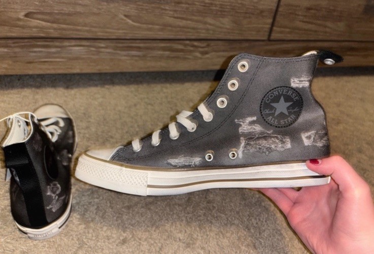 Charli xcx Converse Collab Custom Chuck High Top Lace-Up Brand New Women’s 11