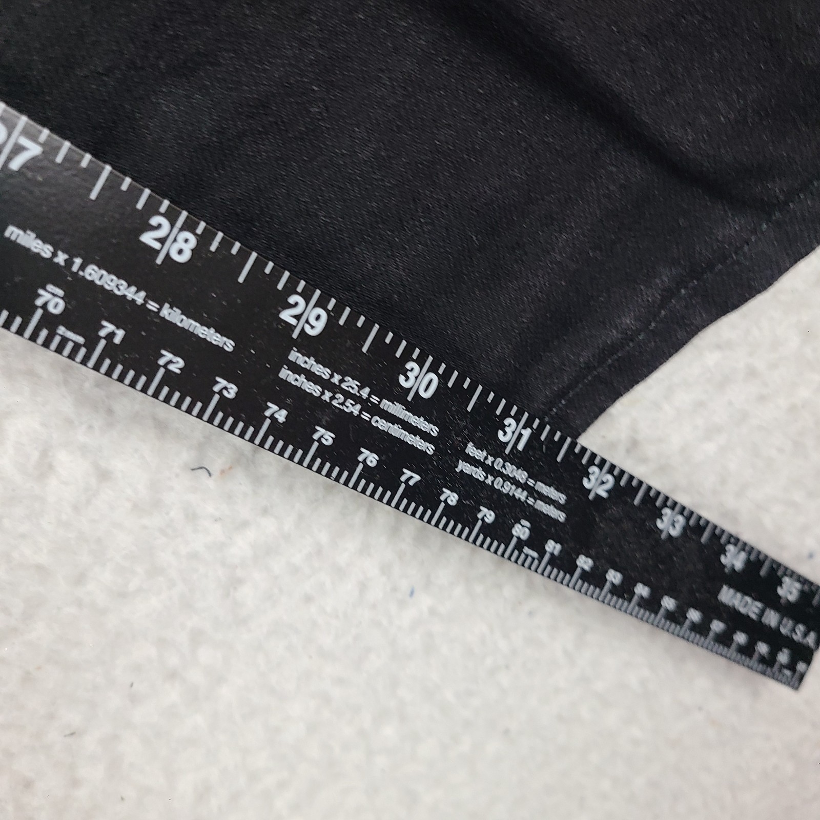 American Eagle Jeans Mens 32×32 Black Wash Airflex + Skinny Denim