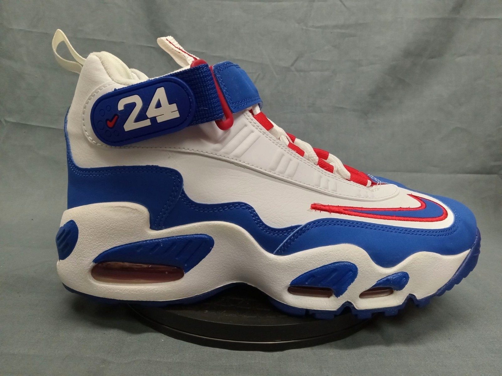 Nike Air Griffey Max 1 (GS) Sneaker USA Red White Blue Boys Size 5 NEW NO BOX!