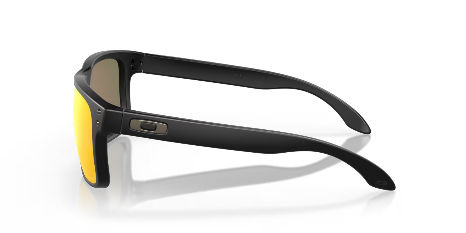 Oakley Holbrook Sunglasses OO9102-E255 Matte Black Frame W/ PRIZM RUBY Lens