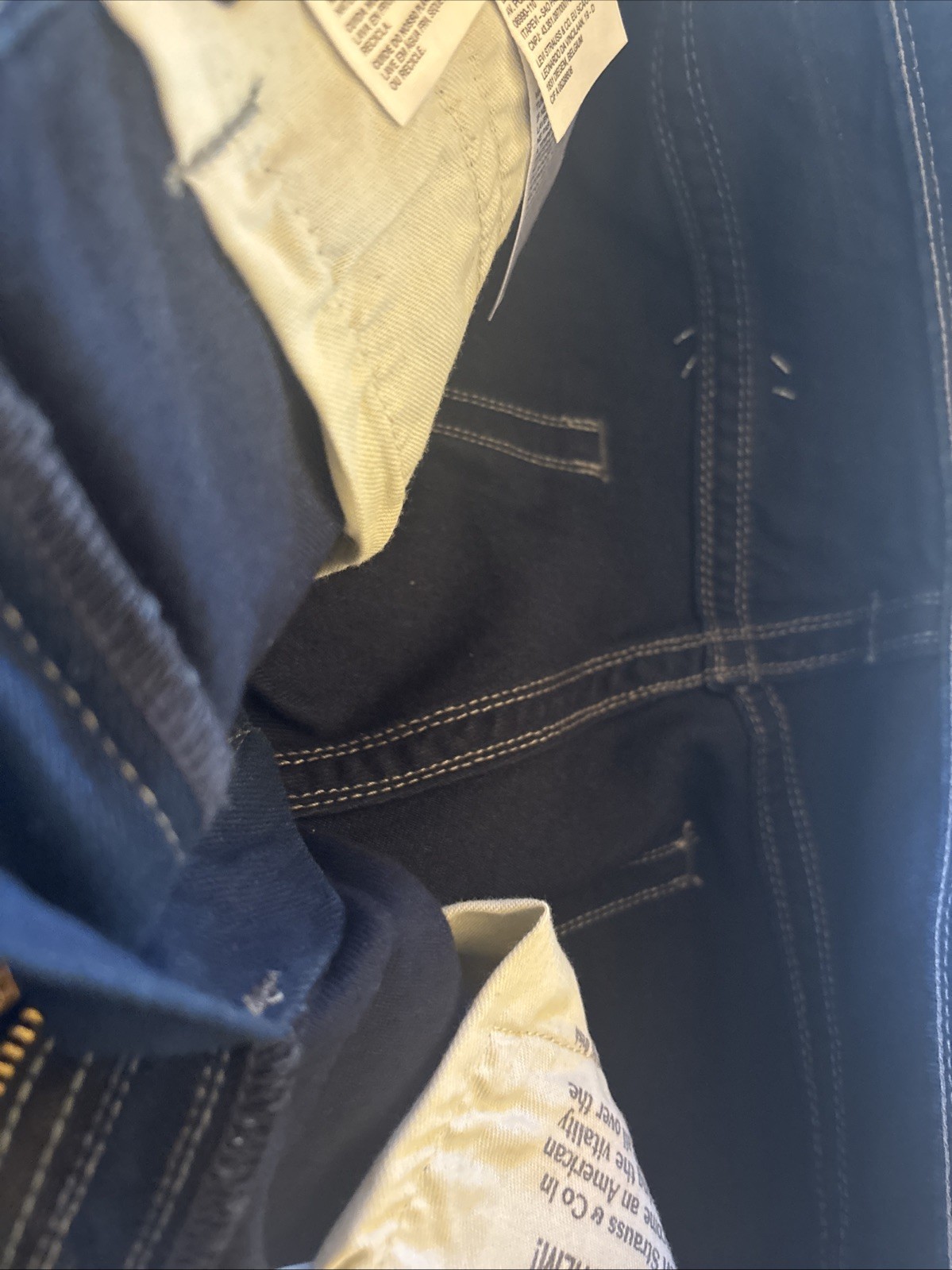 LEVI’S 511 MEN’S JEANS SIZE 32W 32L SLIM FIT DARK BLUE SUPER SOFT FABRIC. NEW