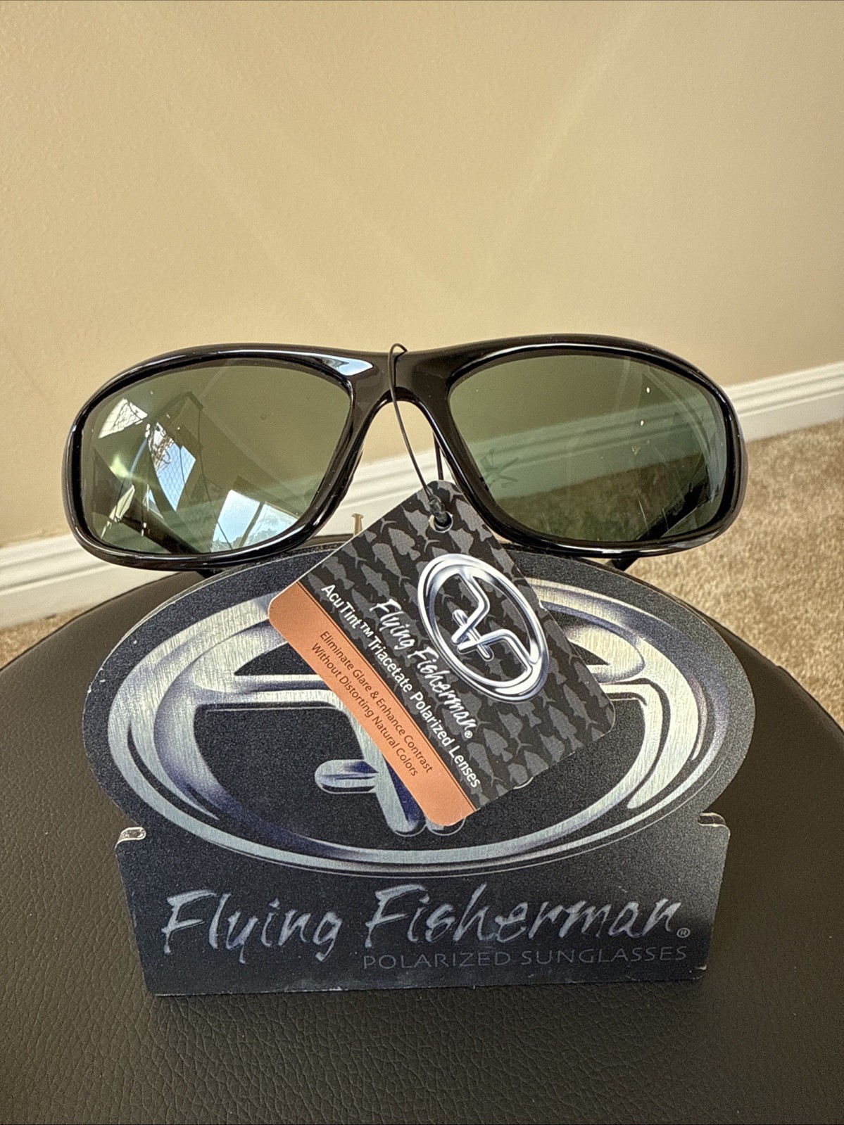 Flying Fisherman Polarized Sunglasses Sundance Black Smoke Sport Men’s Women’s