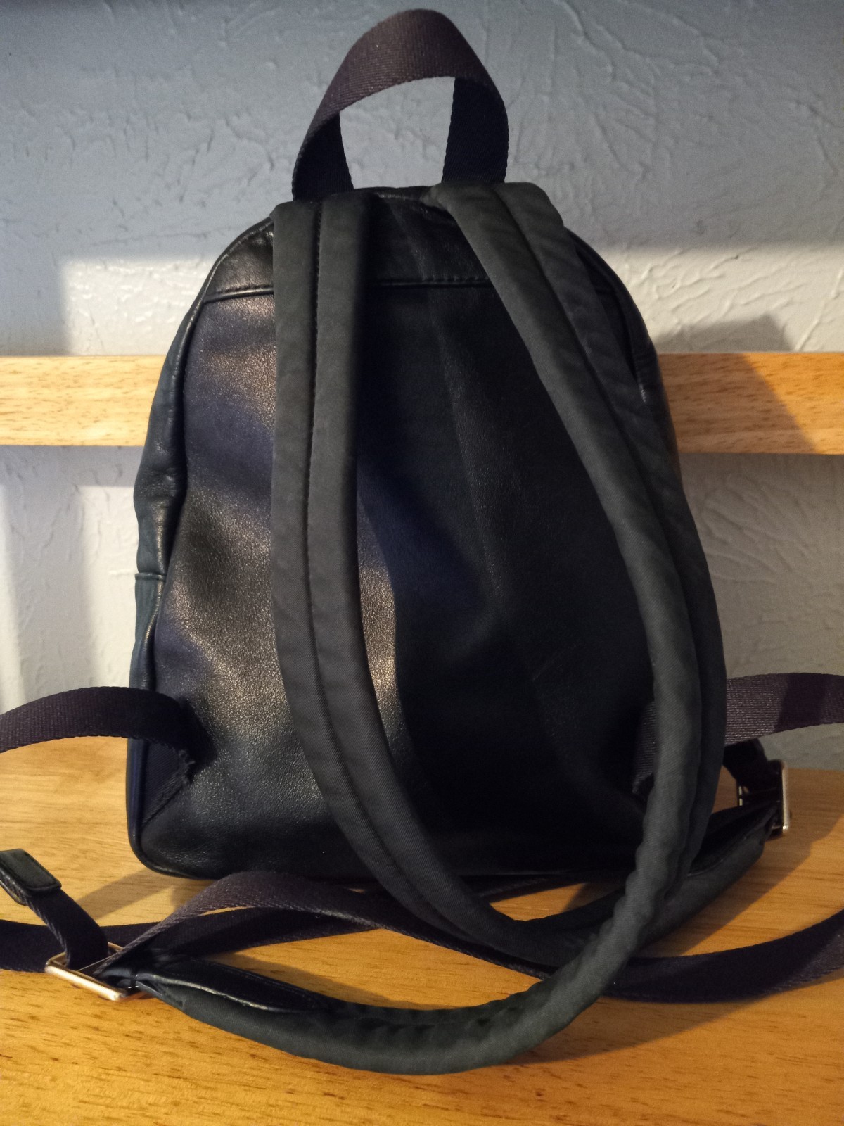 Coach Charlie Signature Canvas Backpack Brown Black Gold Zipper Closure Pockets