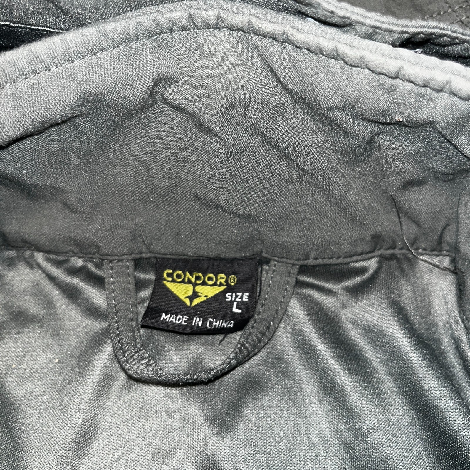 Condor Summit Zero lightweight softshell men’s tactical jacket large *see Desc!