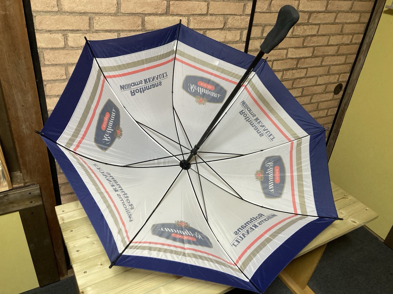 Rothmans Williams Renault Formula 1 Racing Team Umbrella Size 32in 82cm Vintage